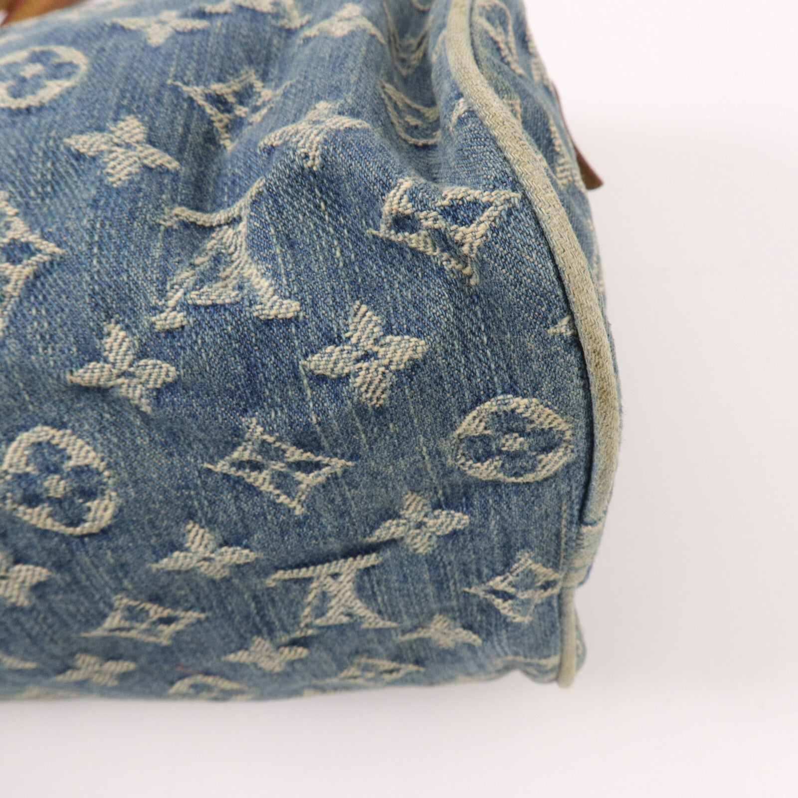 LOUIS VUITTON Monogram Denim Neo Speedy手挽袋