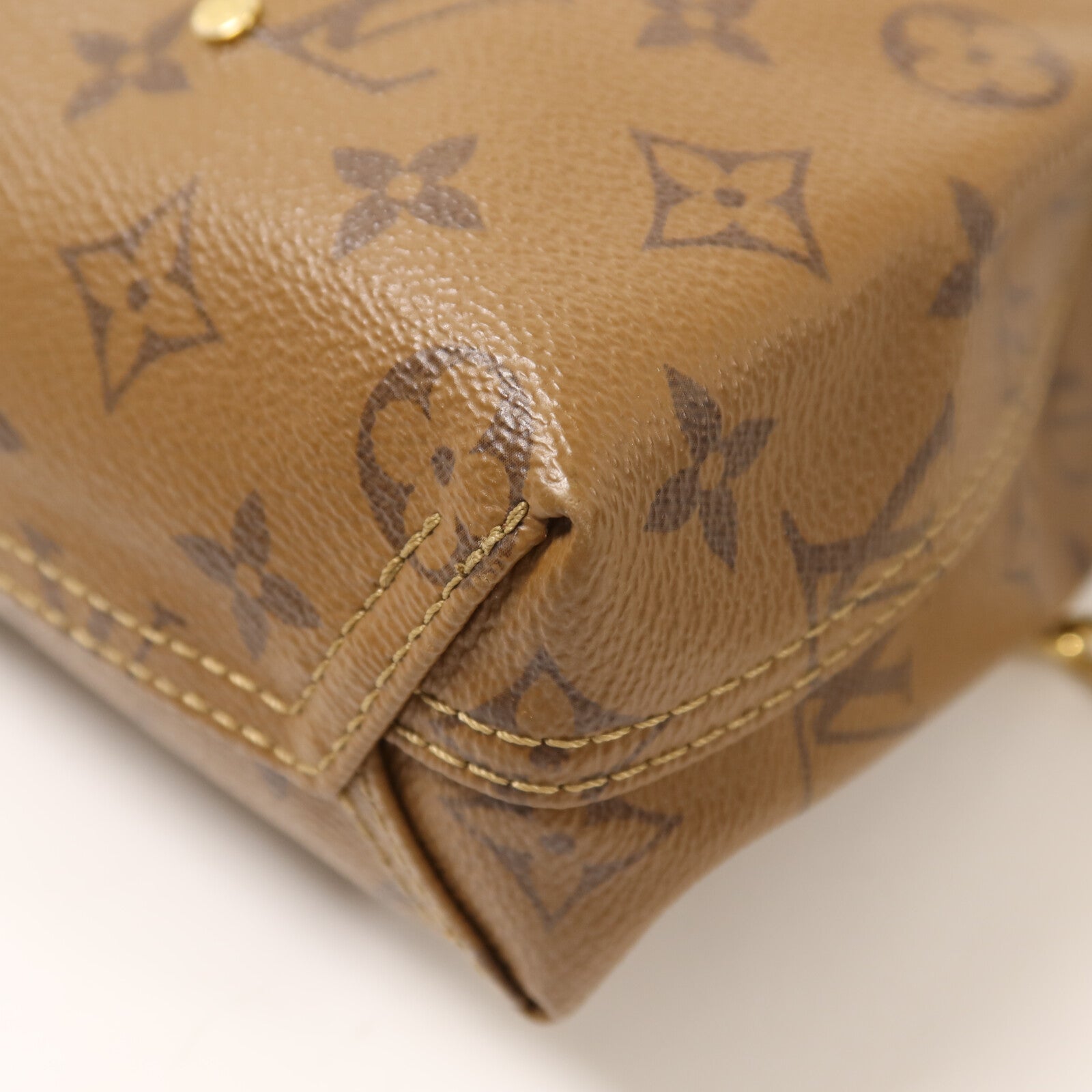 LOUIS VUITTON Monogram Reverse Atlantis BB鏈帶手挽肩背兩用袋