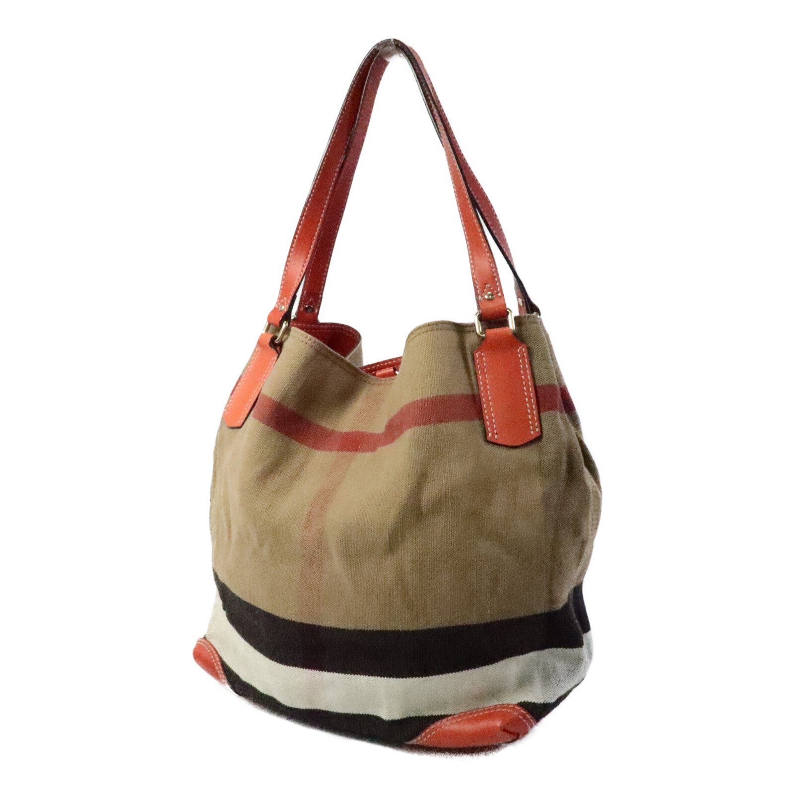 BURBERRY 帆布Shoulder Bag肩背袋