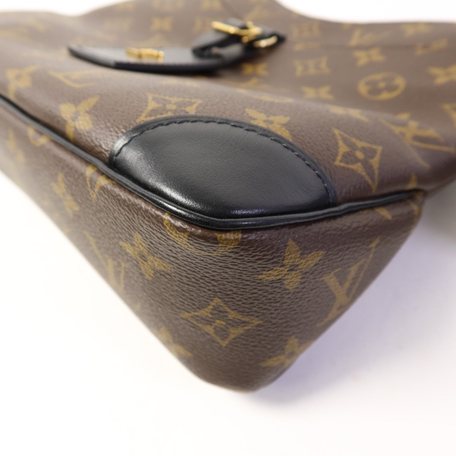 LOUIS VUITTON Monogram Odeon PM金扣肩背袋