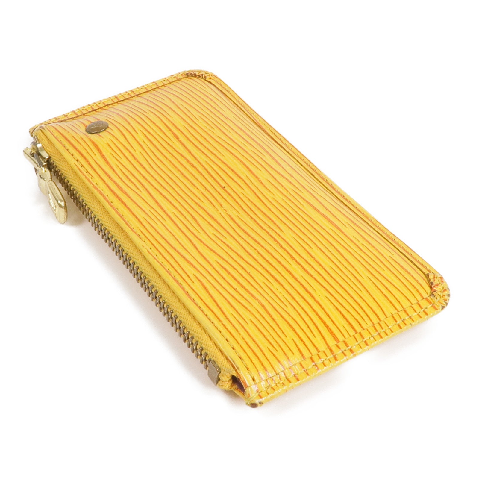 LOUIS VUITTON Epi Coin Case金扣零錢包