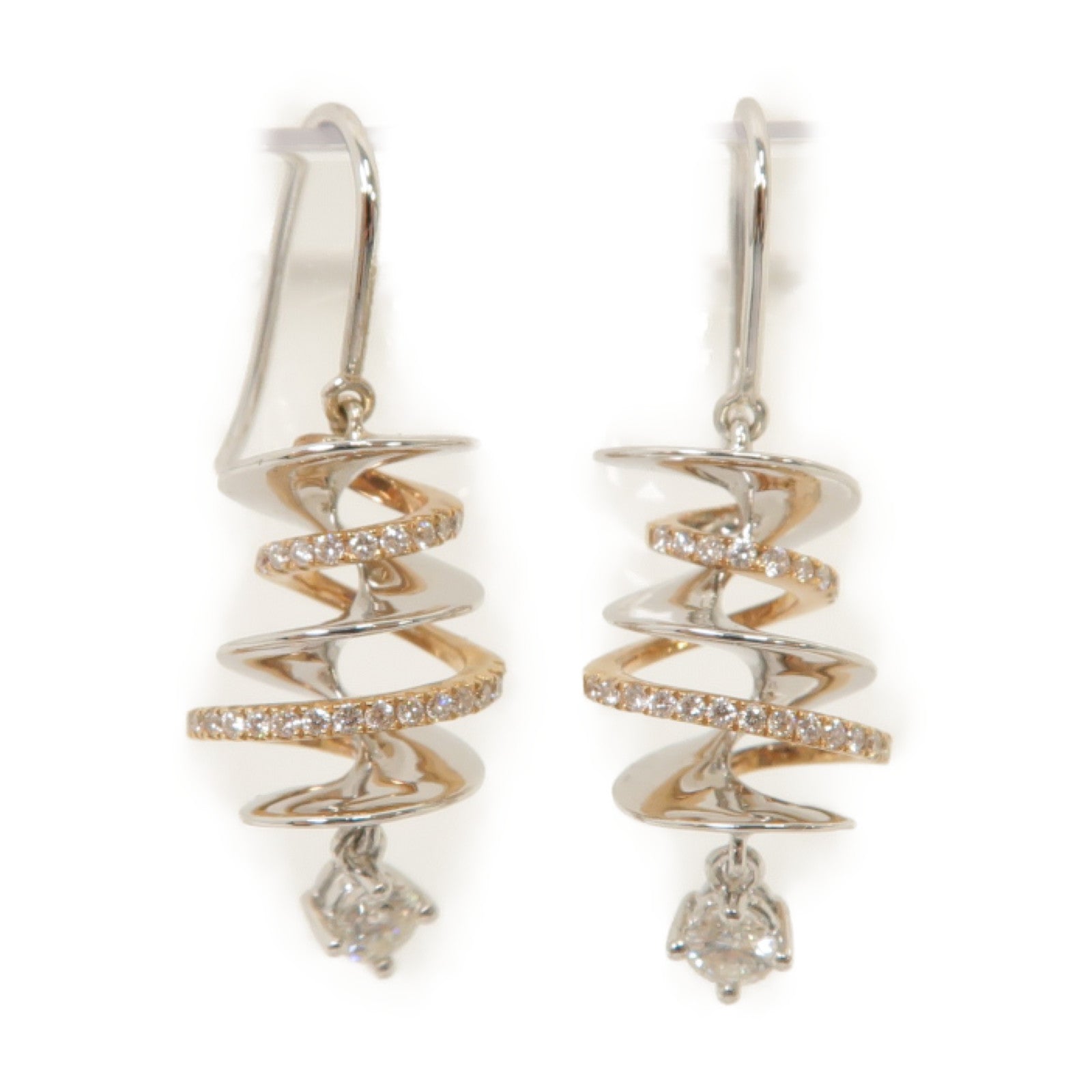 JEWELRY 【激減優惠】18K白金/玫瑰金Earrings耳環