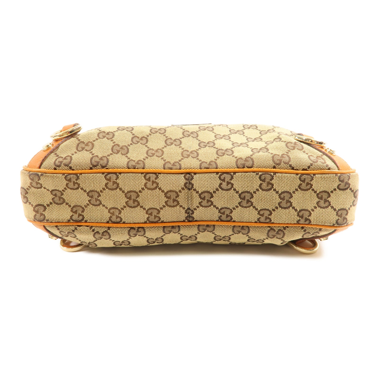 GUCCI 帆布Abbey金扣肩背袋