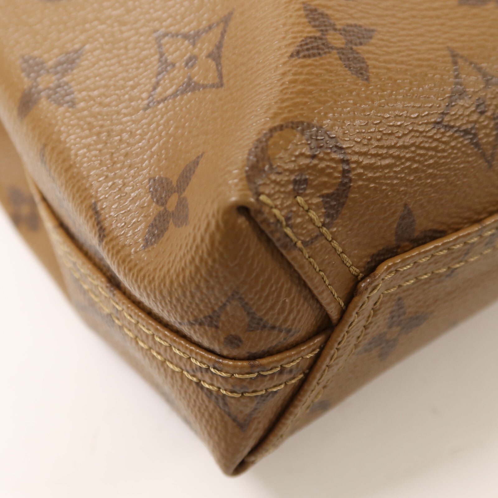 LOUIS VUITTON Monogram Reverse Atlantis BB鏈帶手挽肩背兩用袋