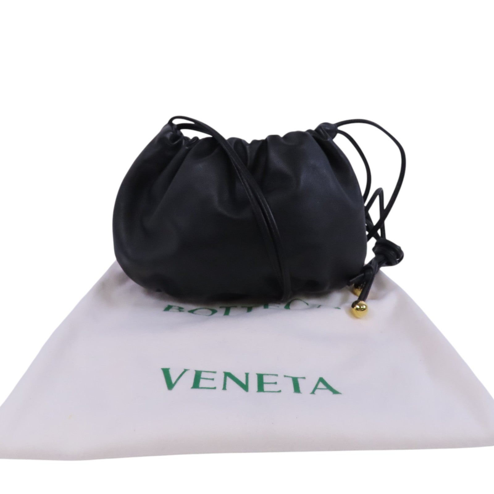 BOTTEGA VENETA 羊皮皮革Shoulder Bag金扣肩背袋