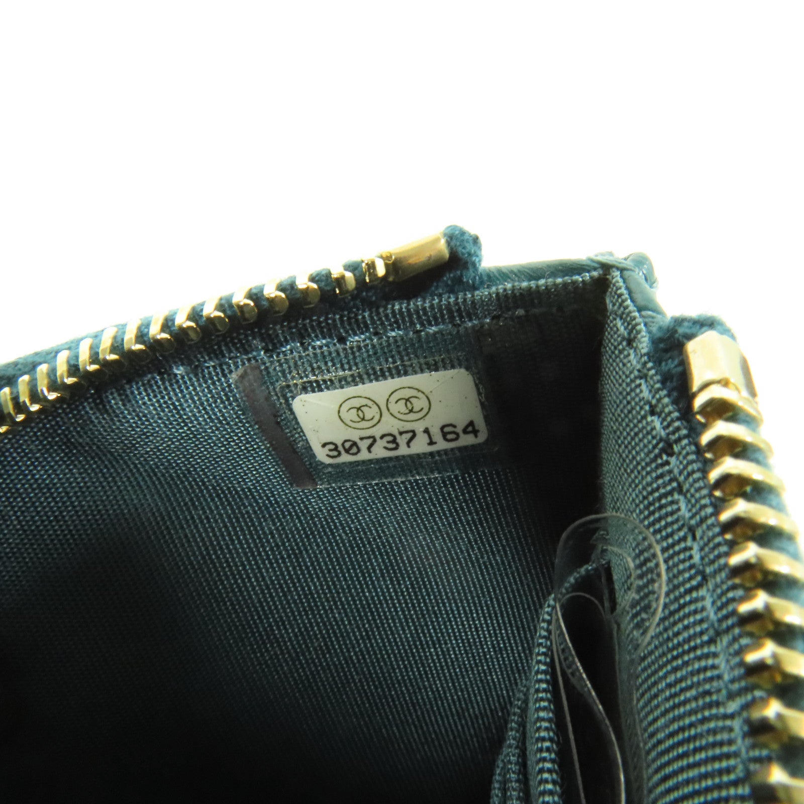 CHANEL 羊皮皮革C19 Wallet金扣長錢包