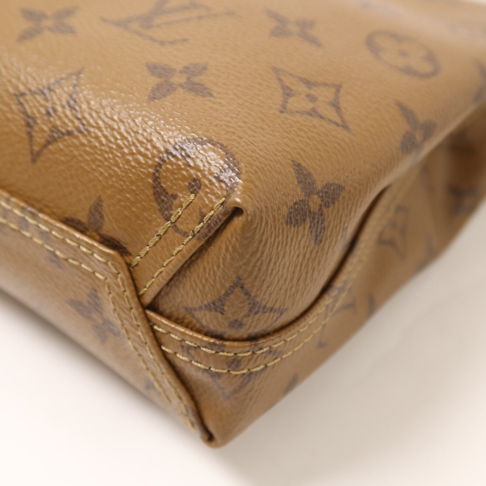 LOUIS VUITTON Monogram Reverse Atlantis BB鏈帶手挽肩背兩用袋
