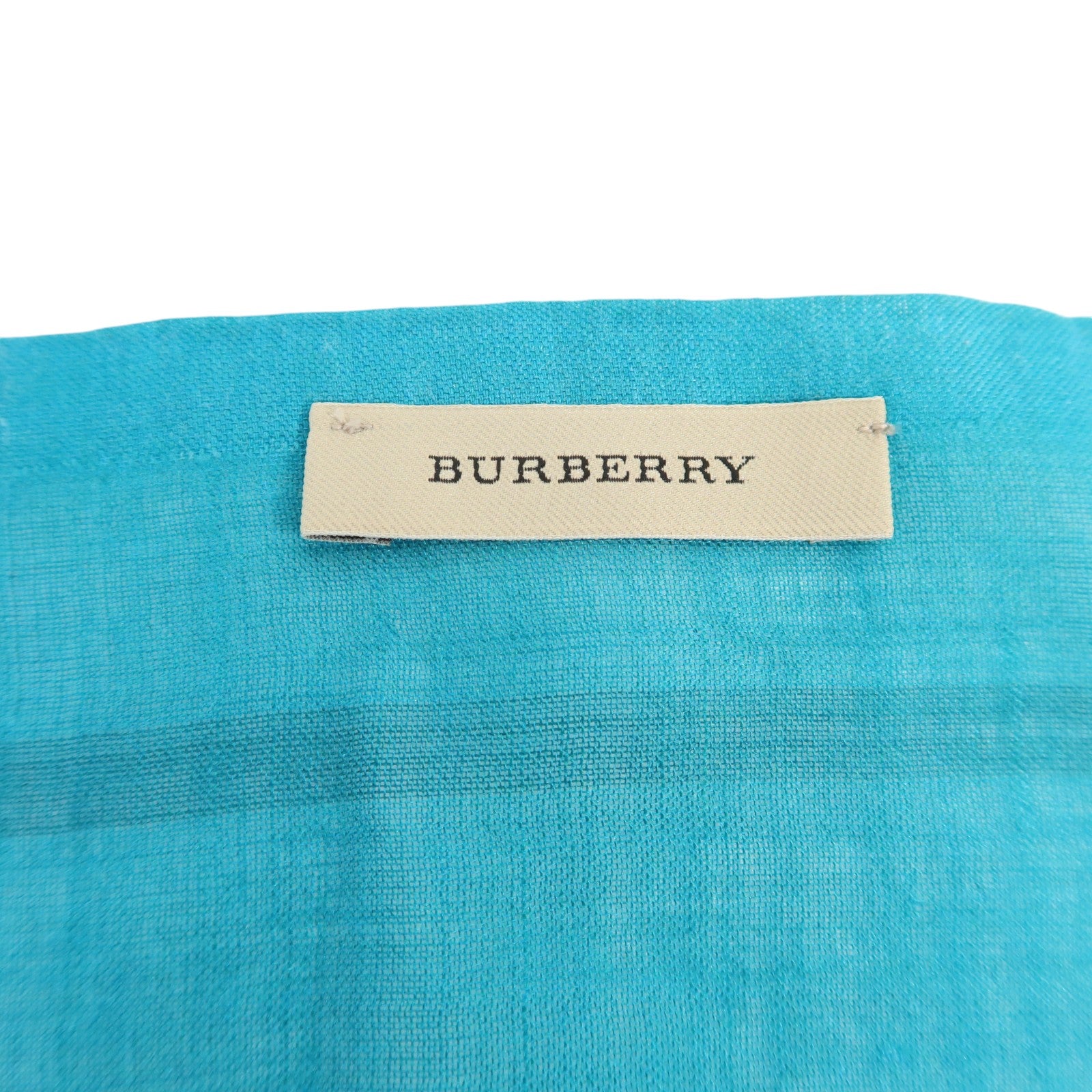 BURBERRY 羊毛/絲質Scarf圍巾