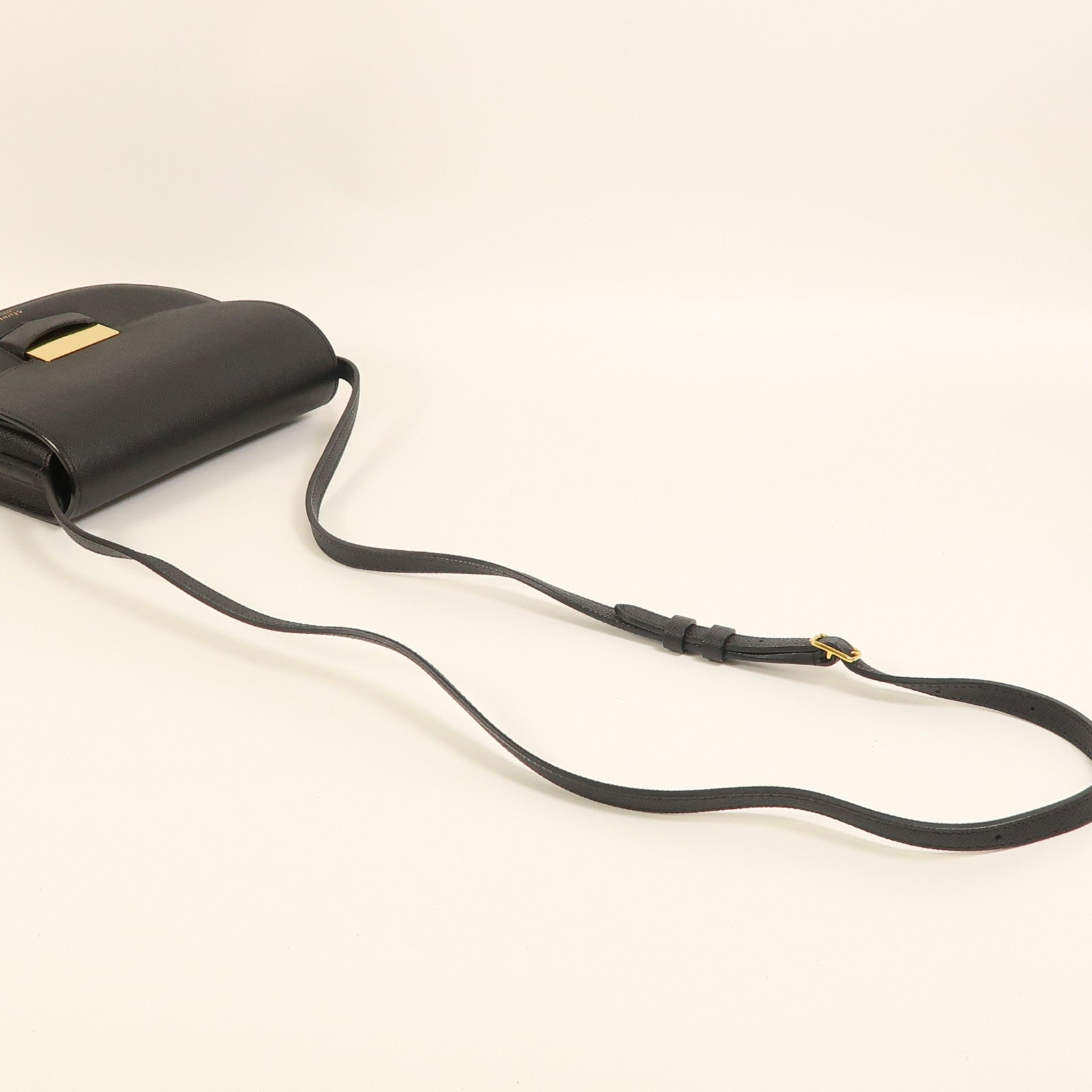 CELINE 牛皮皮革Trotteur Small金扣肩背袋