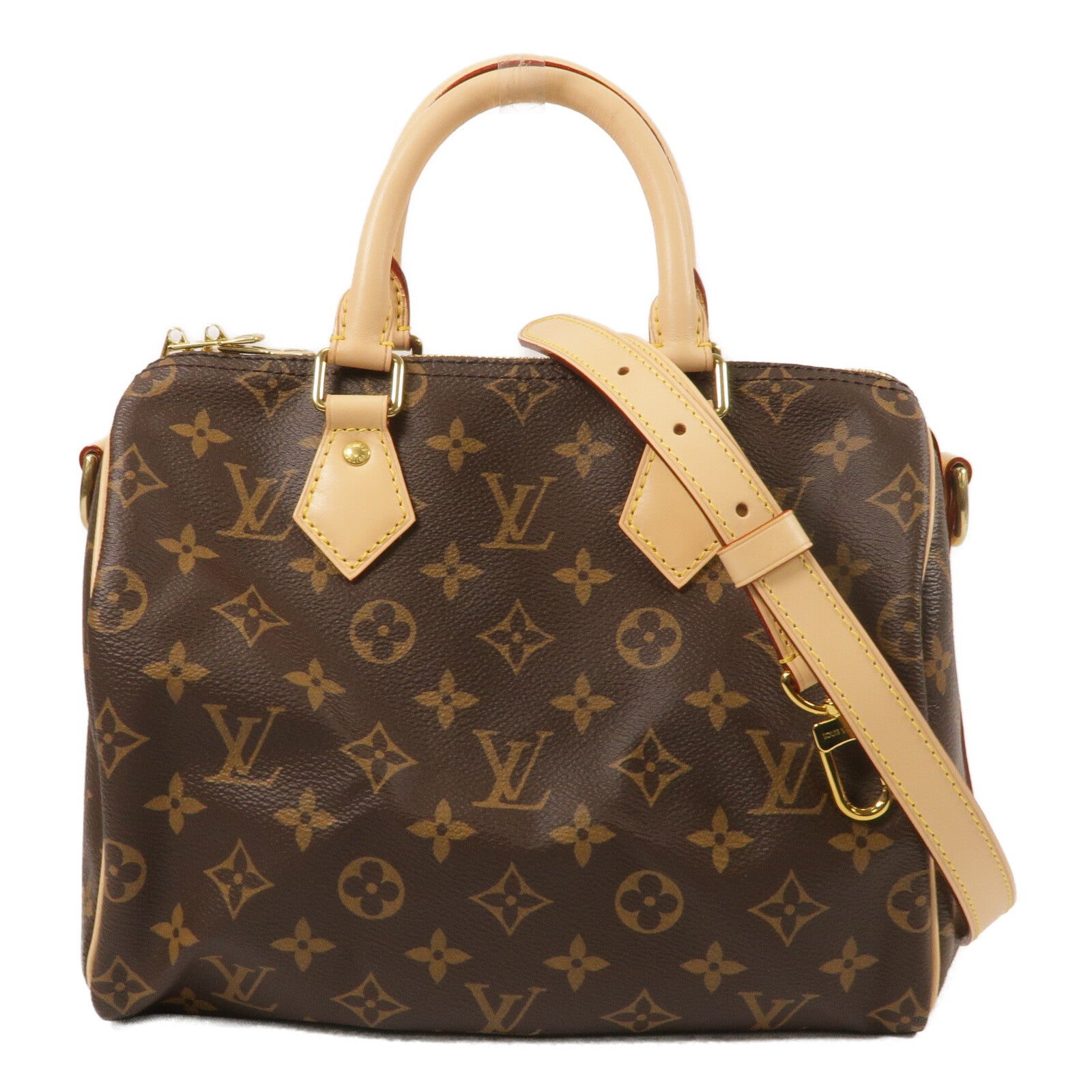 LOUIS VUITTON Monogram Speedy Bandouliere 25手挽肩背兩用袋