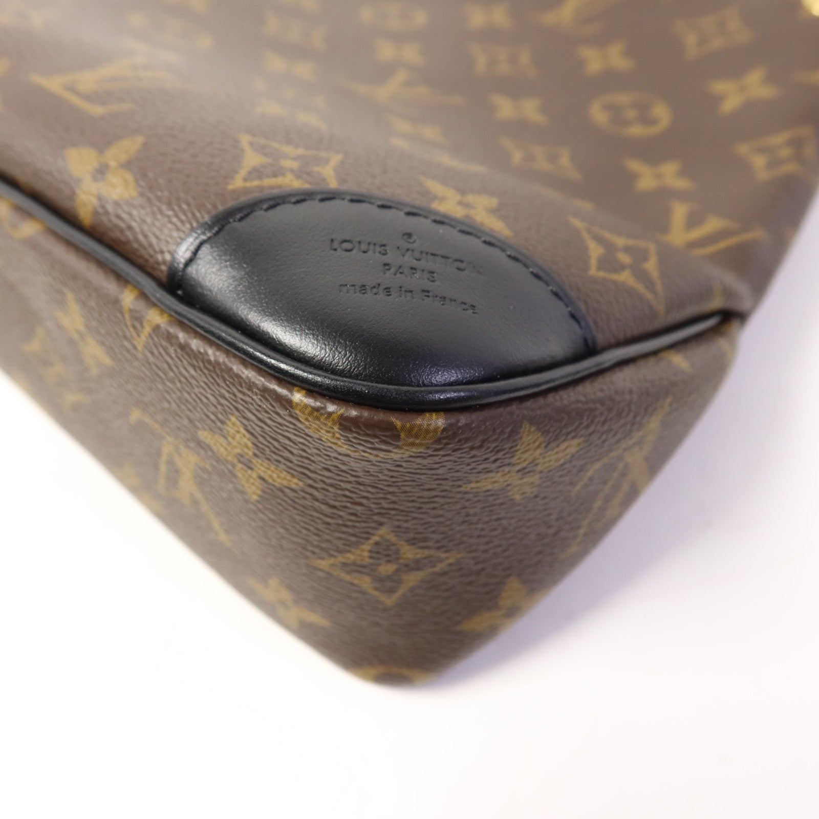 LOUIS VUITTON Monogram Odeon PM金扣肩背袋