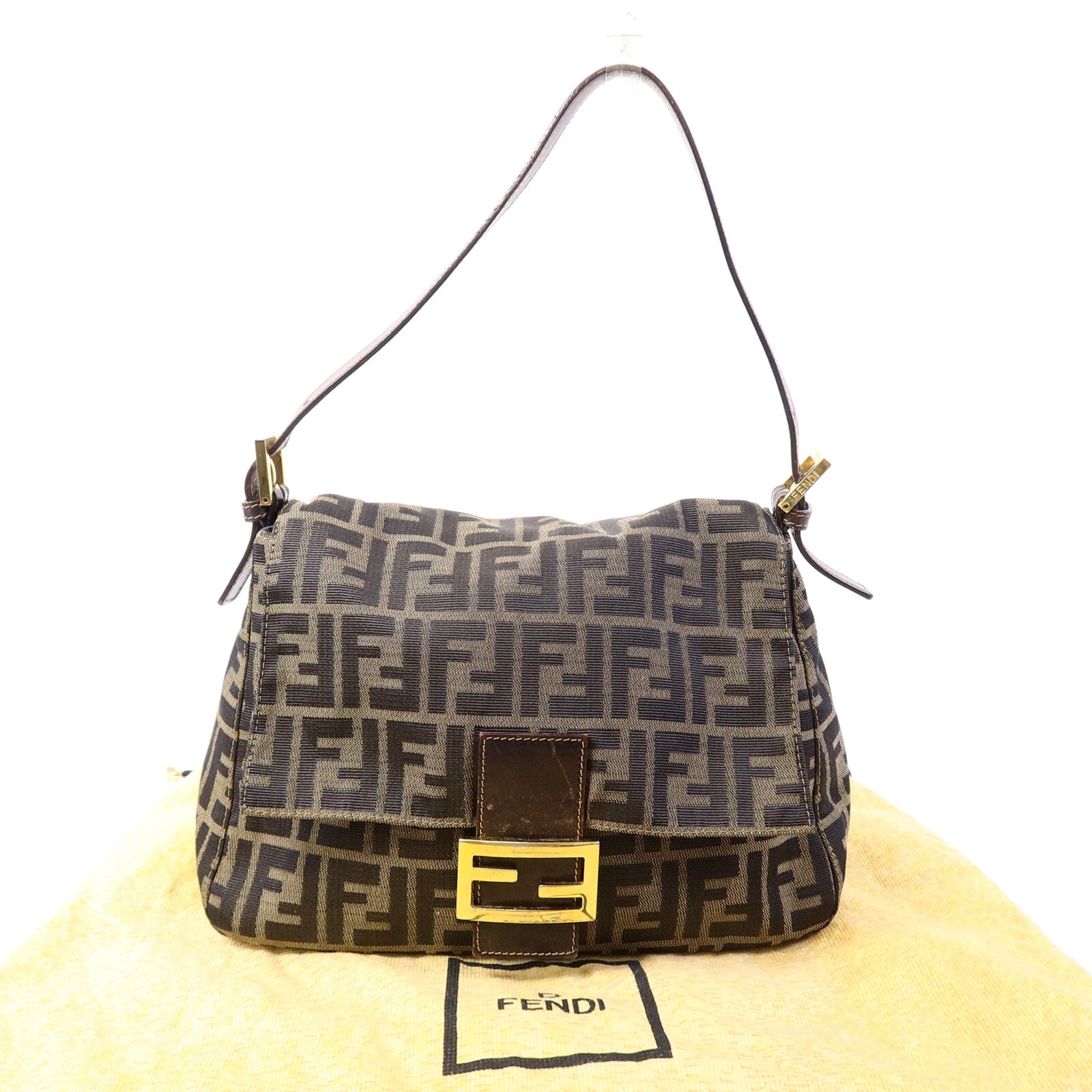 FENDI 帆布Shoulder Bag肩背袋