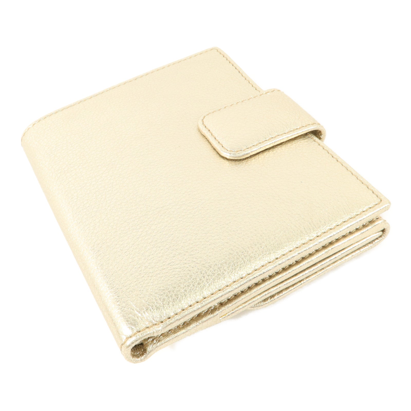 GUCCI 牛皮皮革Interlocking G W Hook Wallet錢包
