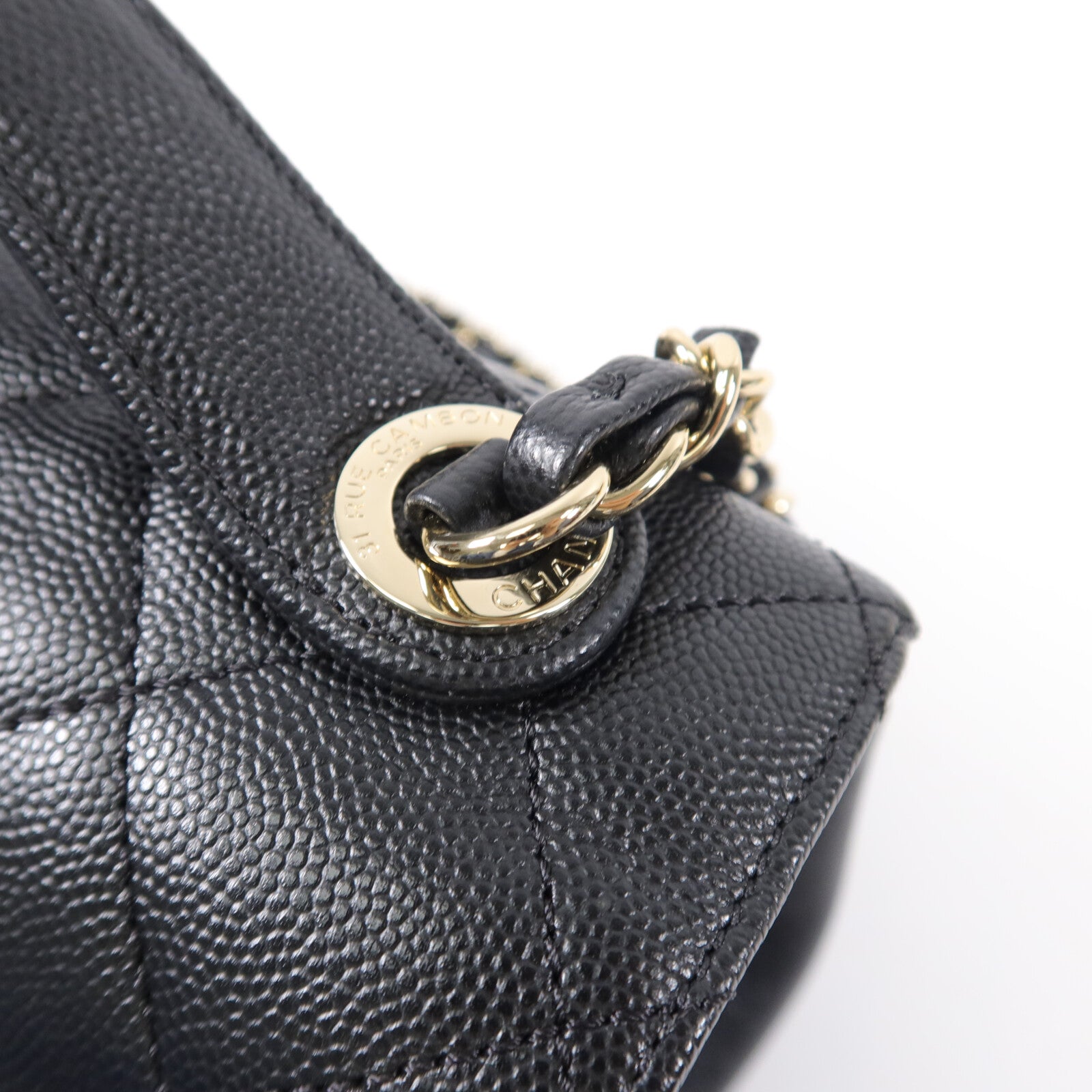 CHANEL 牛皮皮革Business Affinity手挽肩背兩用袋