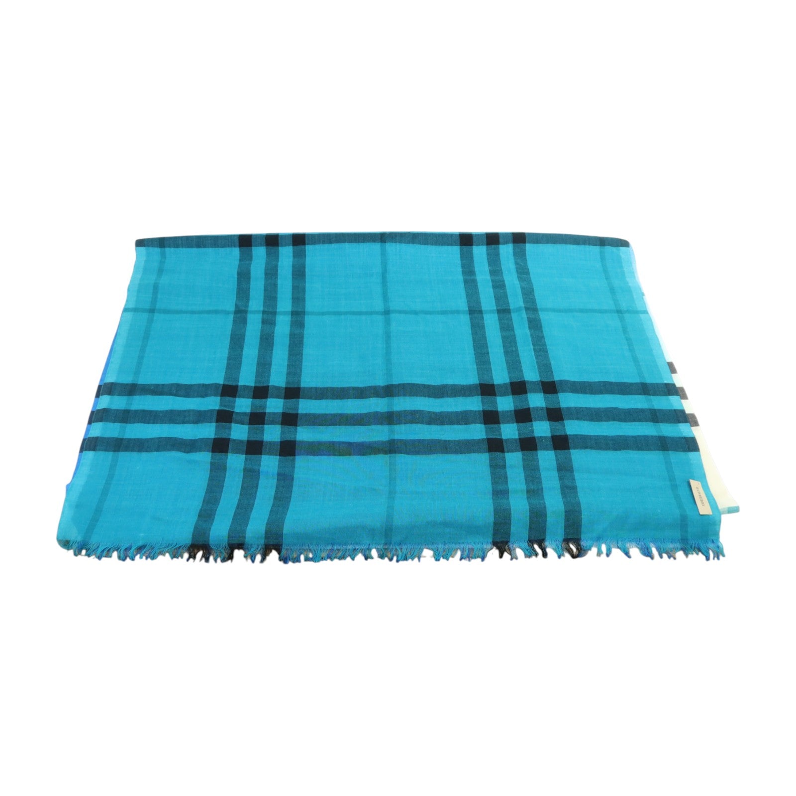 BURBERRY 羊毛/絲質Scarf圍巾