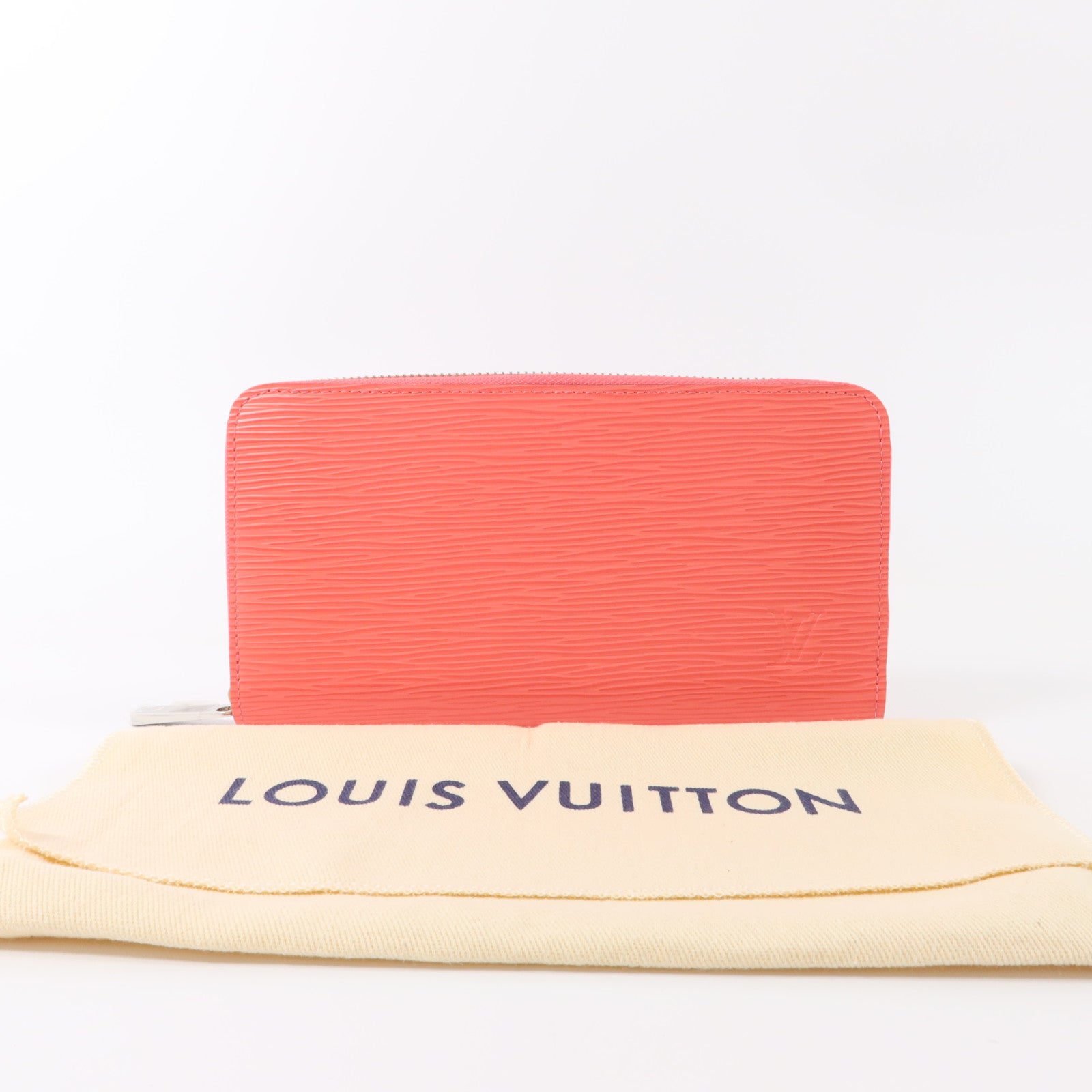 LOUIS VUITTON Epi Zippy Wallet銀扣長錢包