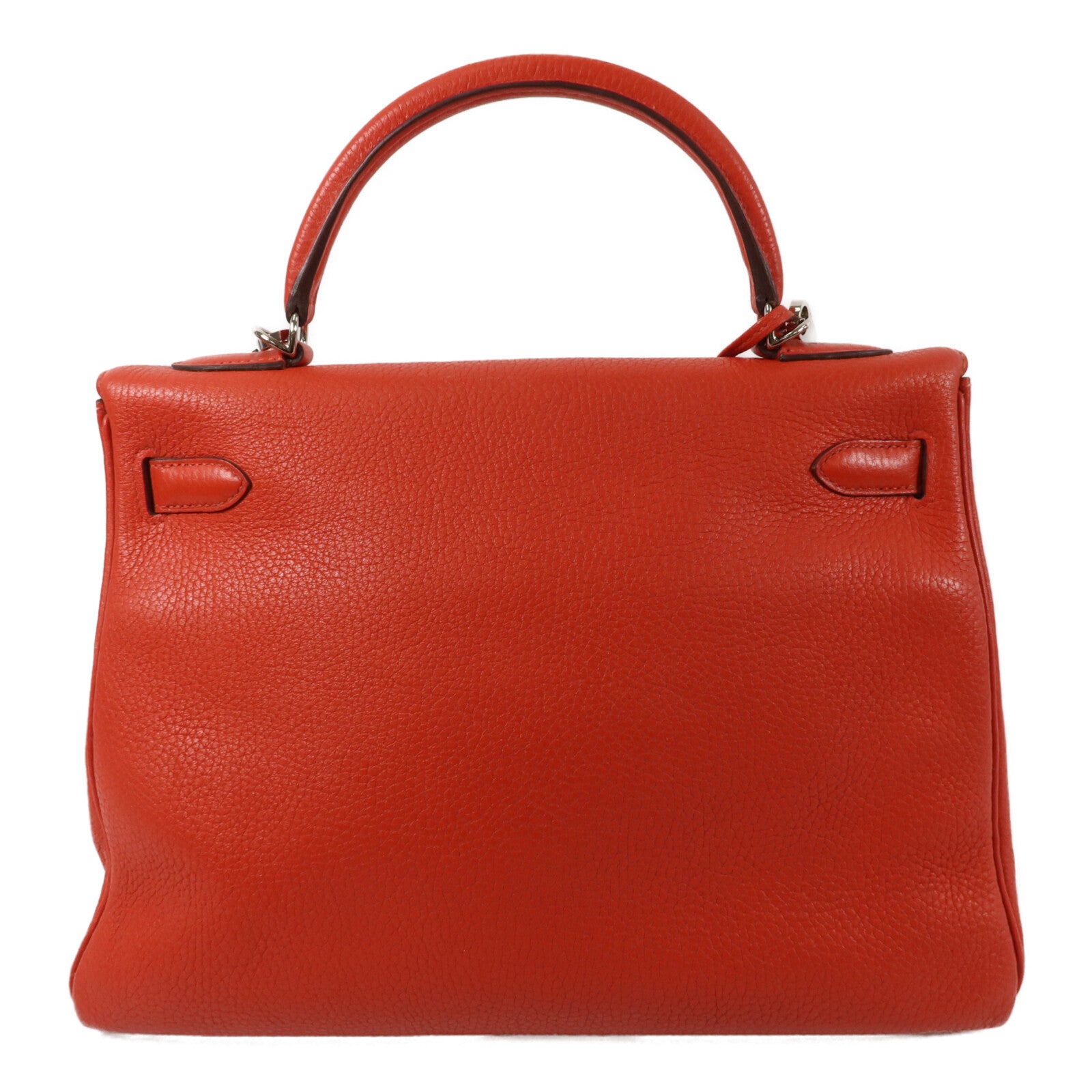 HERMES Togo皮革Kelly 32手挽肩背兩用袋Rose Pivoine