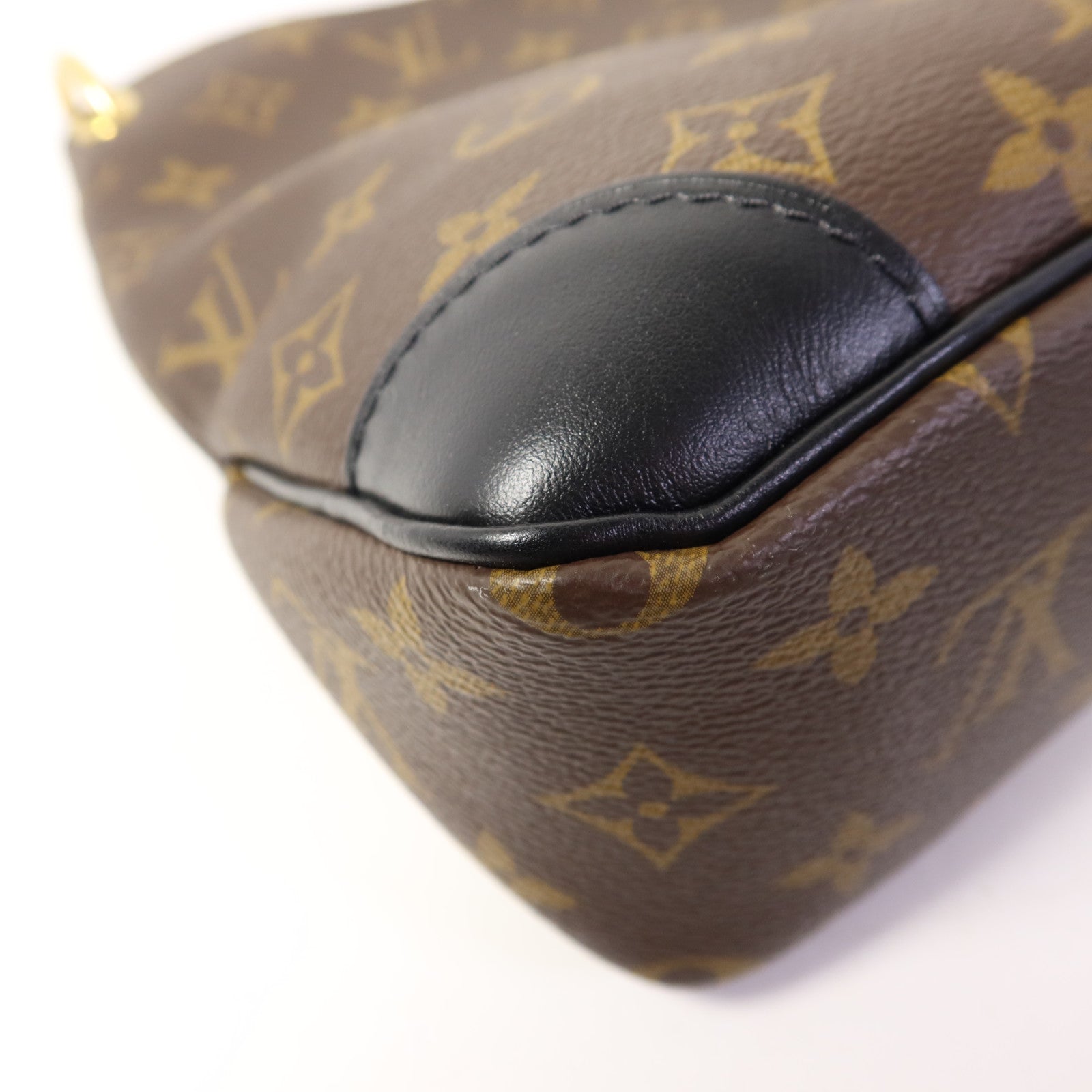 LOUIS VUITTON Monogram Odeon PM金扣肩背袋