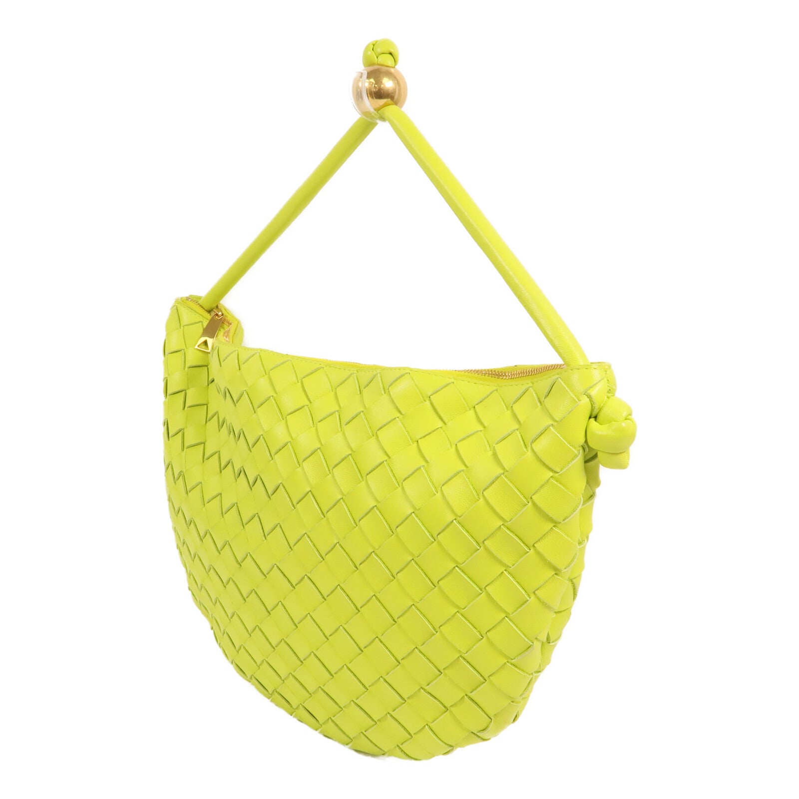 BOTTEGA VENETA 牛皮皮革Shoulder Bag金扣肩背袋