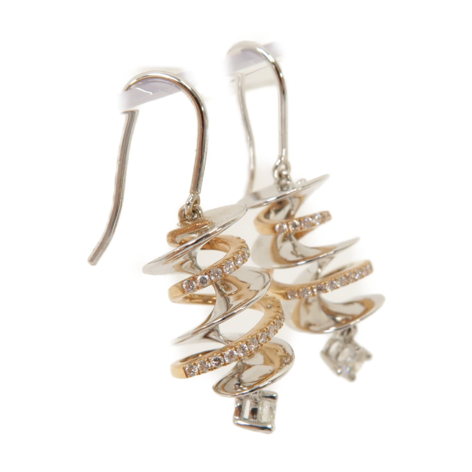JEWELRY 【激減優惠】18K白金/玫瑰金Earrings耳環
