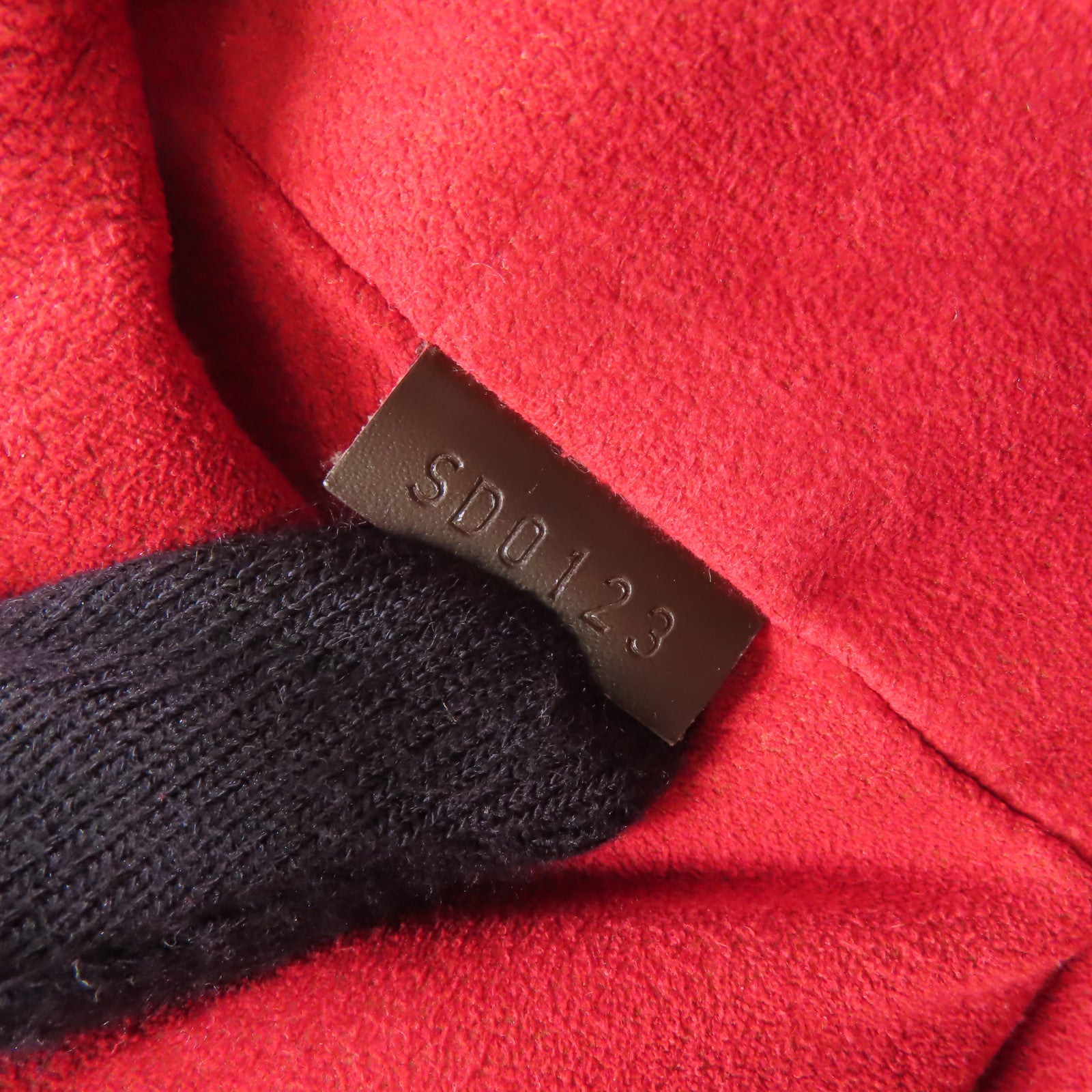 LOUIS VUITTON Damier Evora MM金扣手挽肩背兩用袋棕色