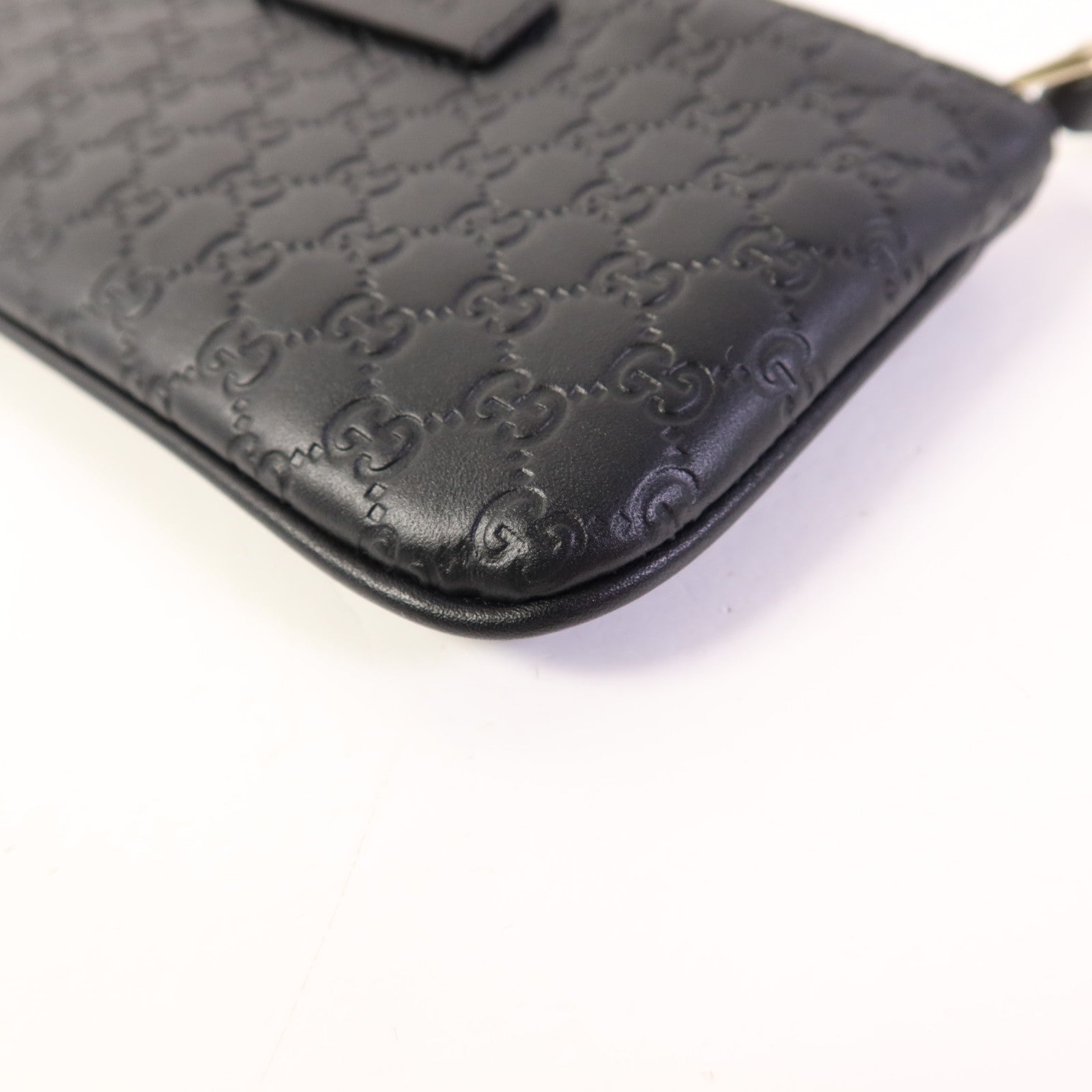 GUCCI 牛皮皮革Key Pouch金扣鎖匙包