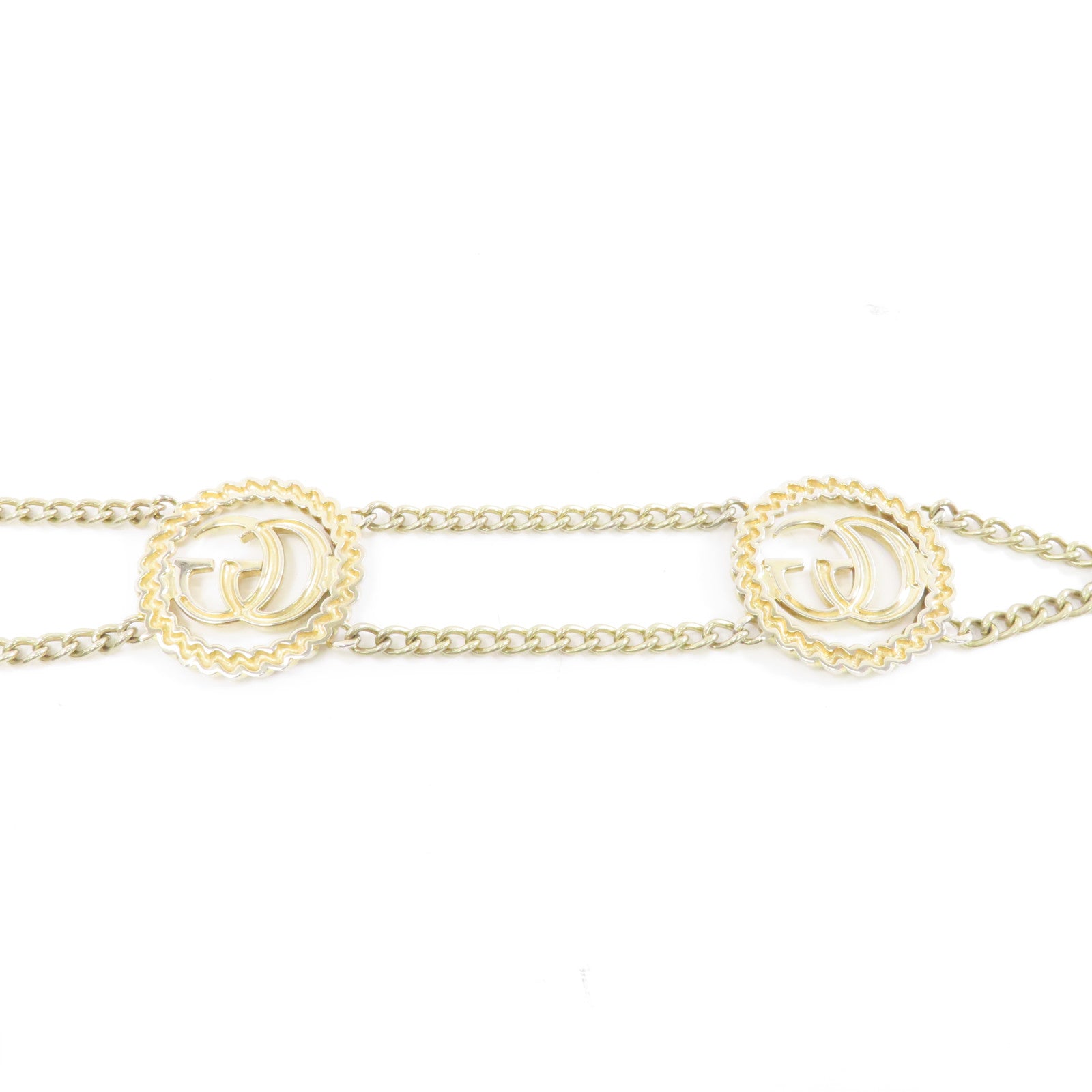 GUCCI 【激減優惠】金屬Chain Belt腰帶金色