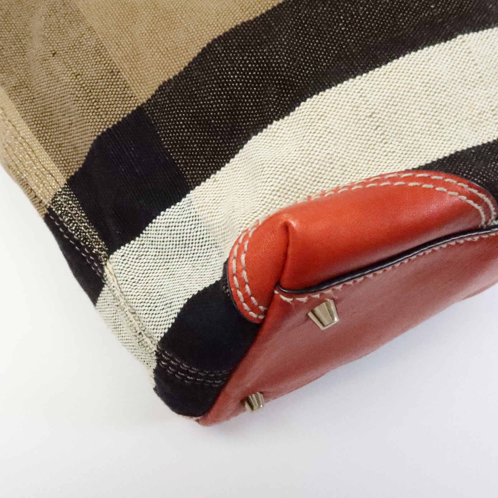 BURBERRY 帆布Shoulder Bag肩背袋