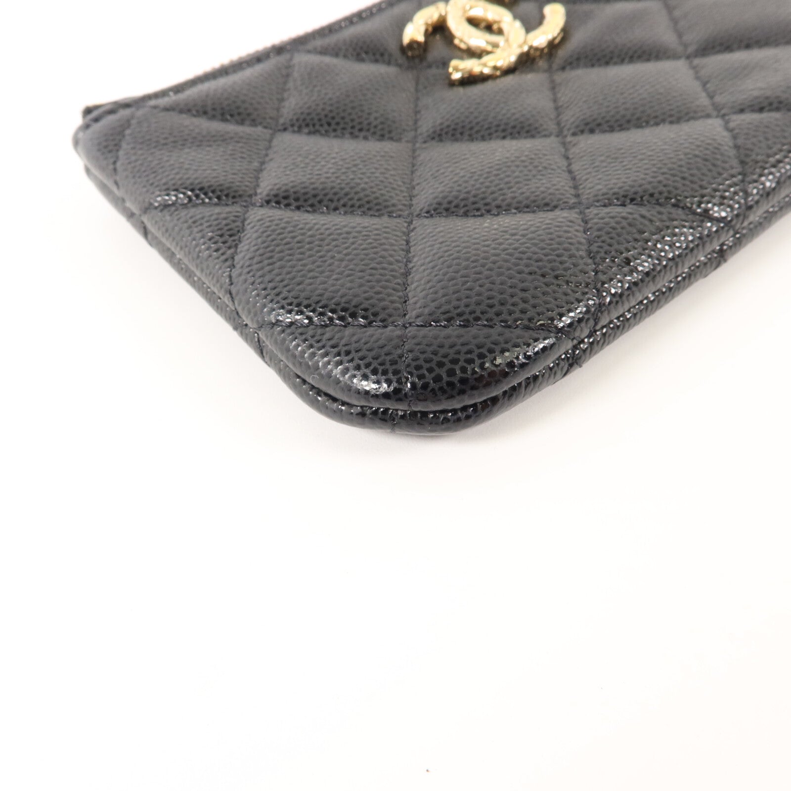 CHANEL 牛皮皮革Coin Case零錢包