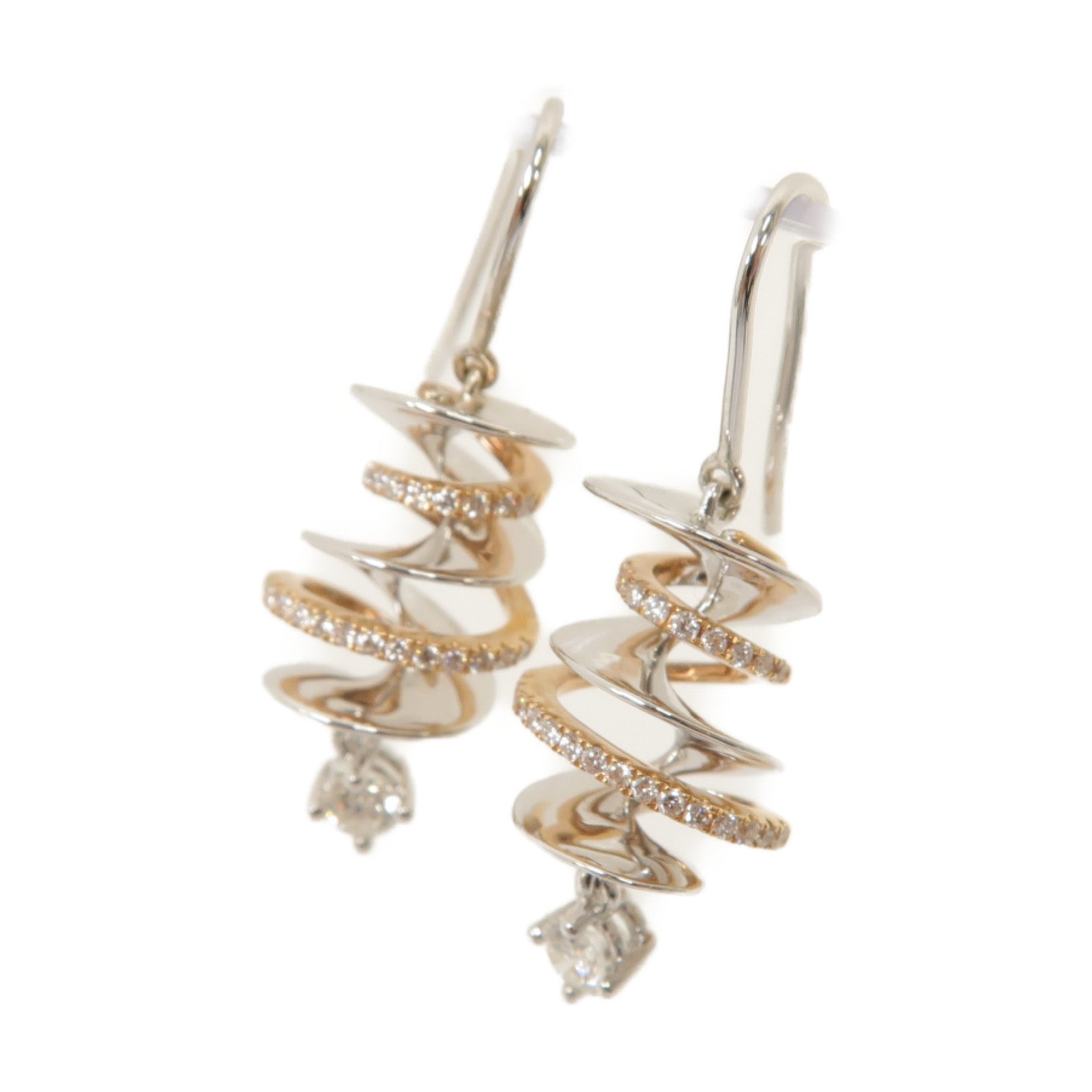 JEWELRY 【激減優惠】18K白金/玫瑰金Earrings耳環