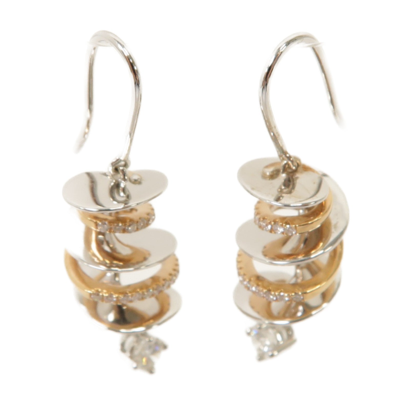 JEWELRY 【激減優惠】18K白金/玫瑰金Earrings耳環