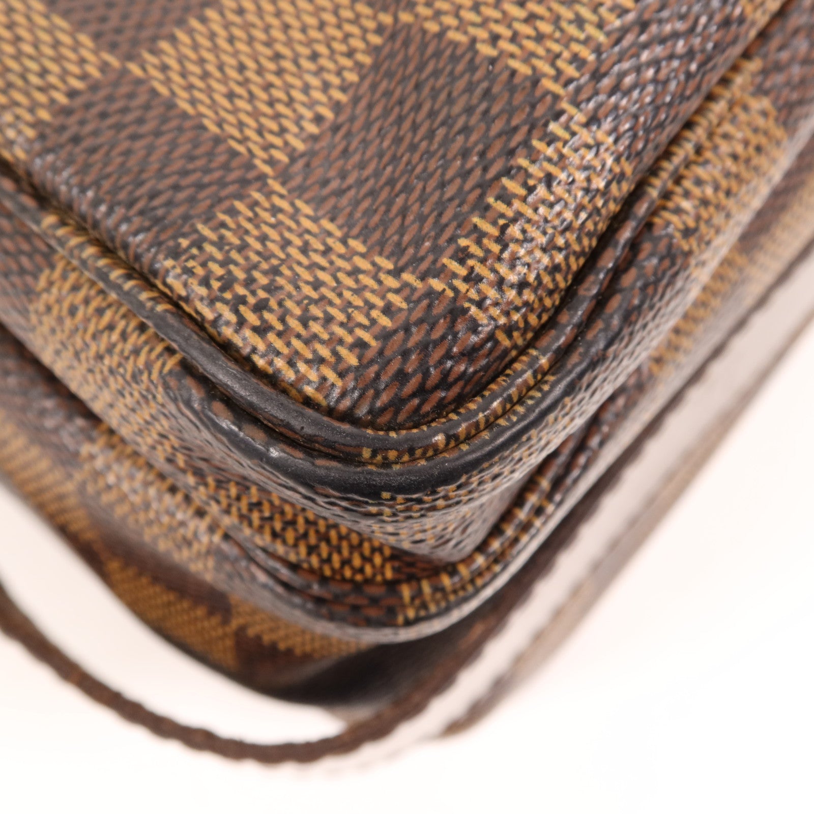 LOUIS VUITTON Damier Naviglio金扣肩背袋