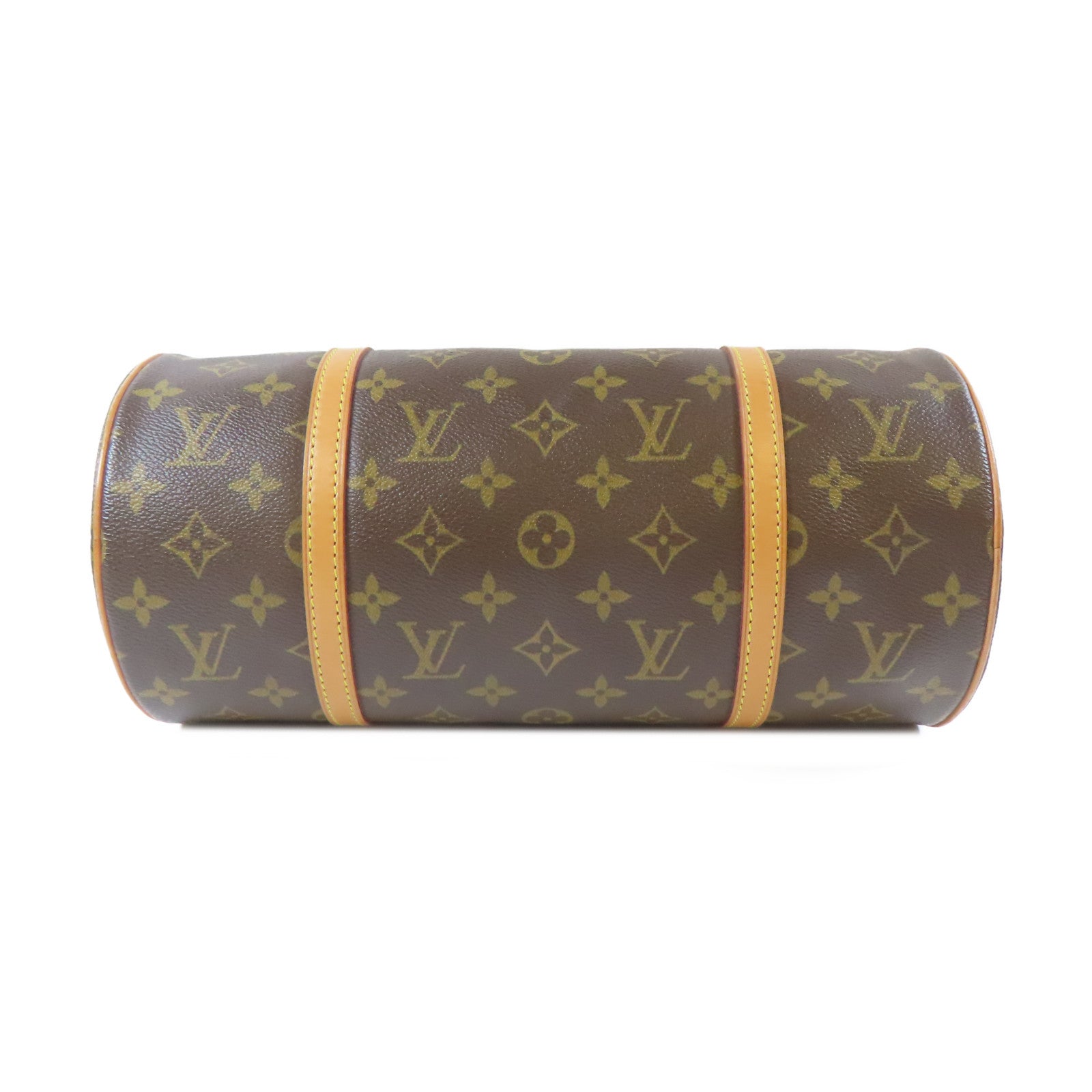 LOUIS VUITTON Monogram Papillon GM Shoulder Bag金扣肩背袋啡色