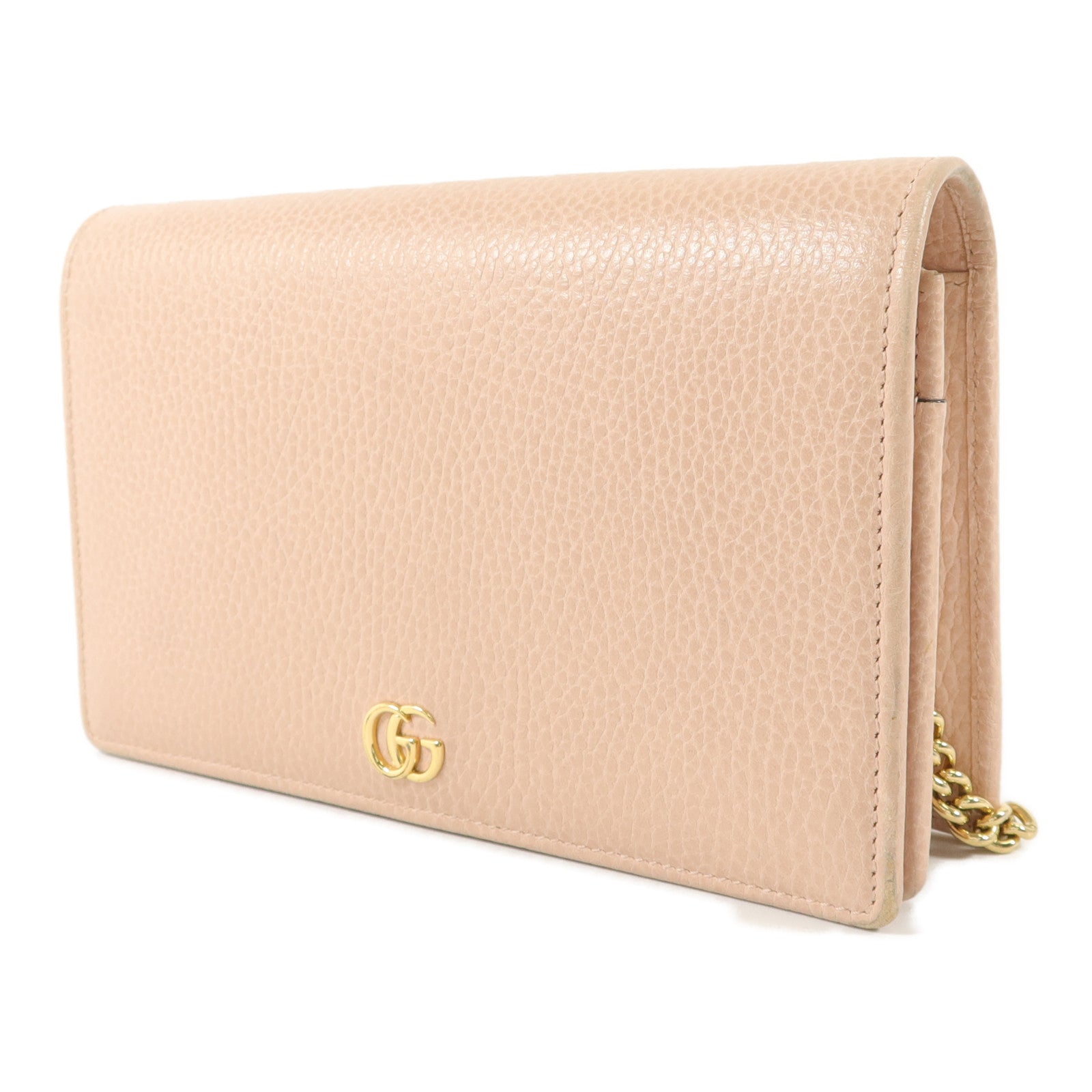 GUCCI 【激減優惠】牛皮皮革WOC Wallet On Chain鏈帶肩背袋