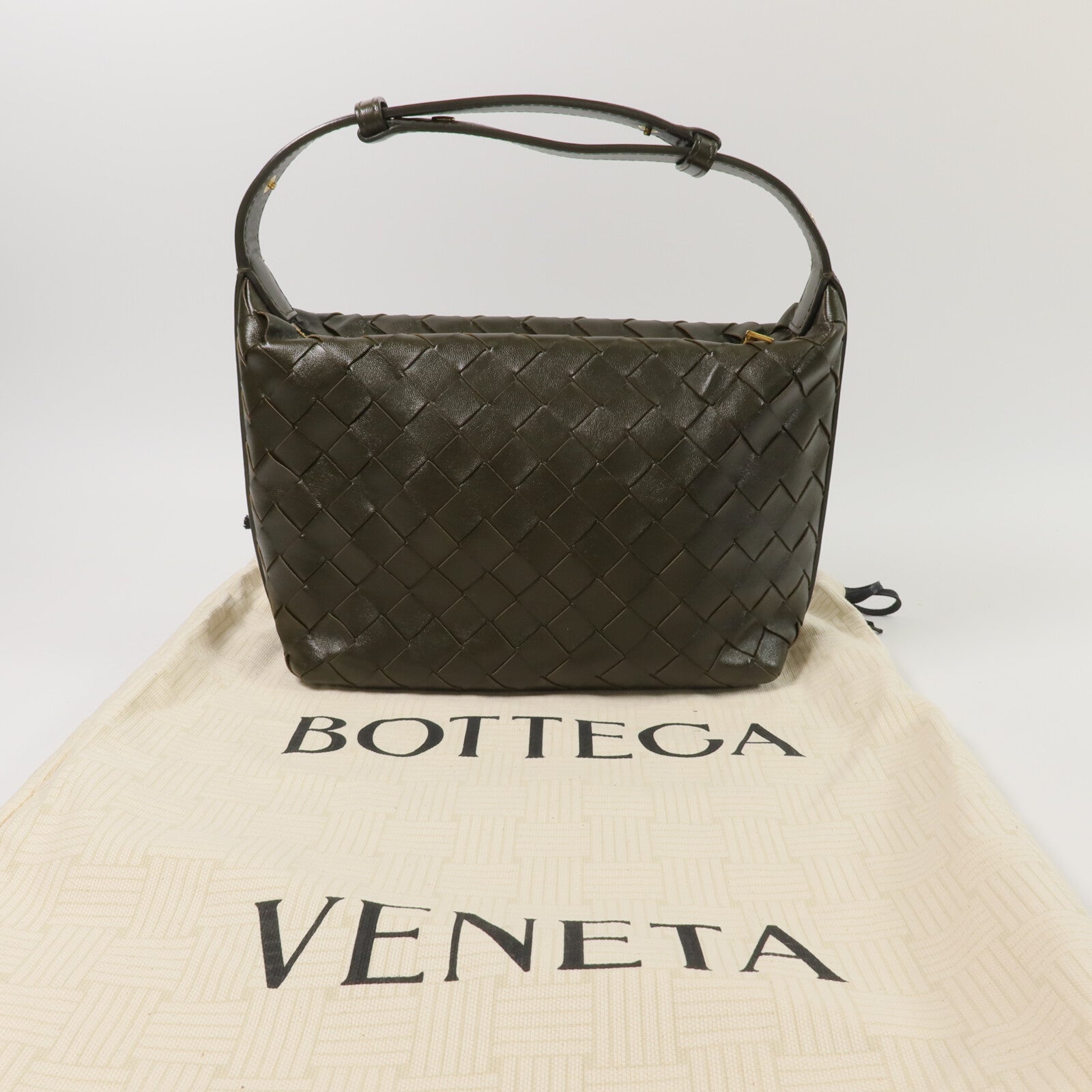 BOTTEGA VENETA 織紋皮革Handbag手挽袋