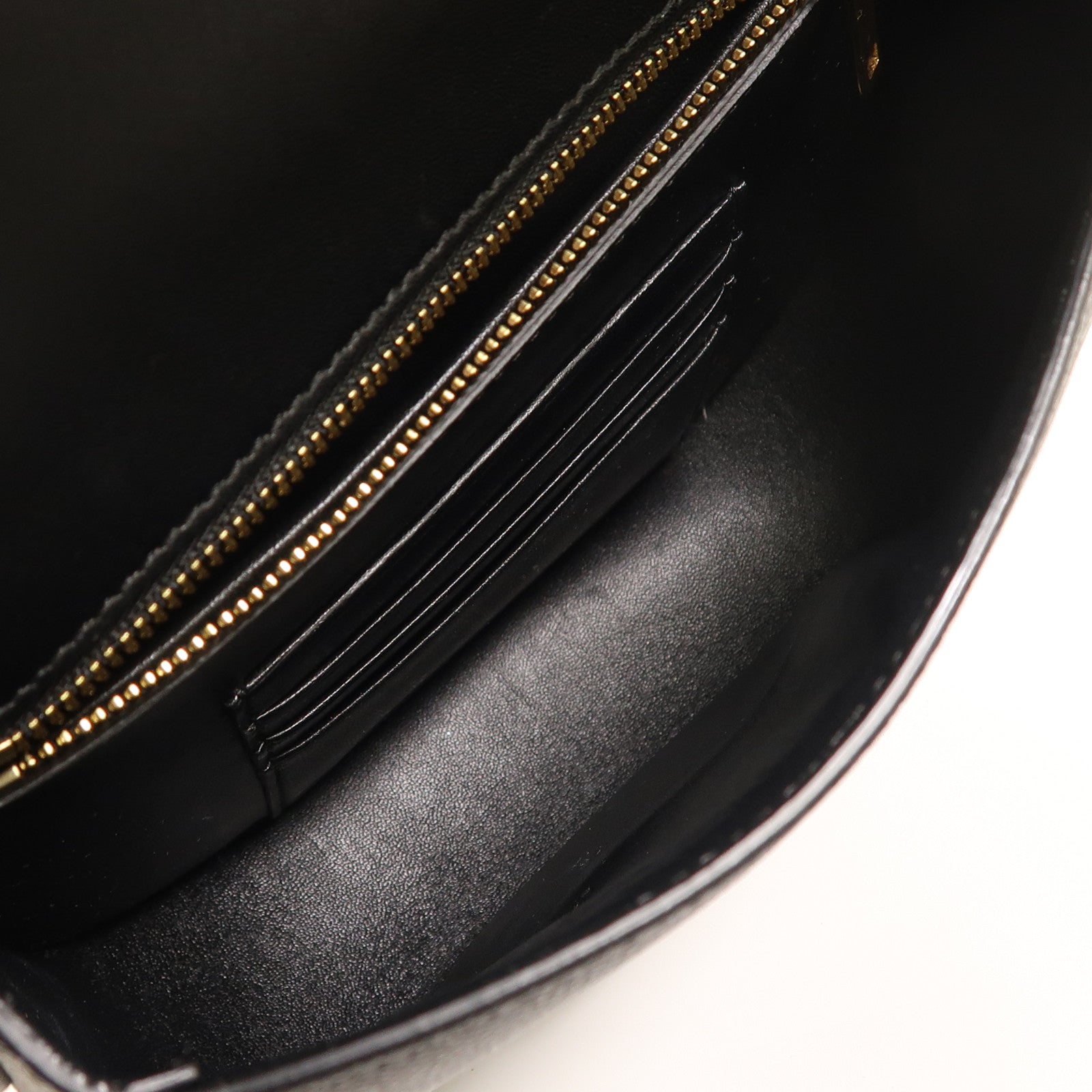 CELINE 牛皮皮革Trotteur Small金扣肩背袋