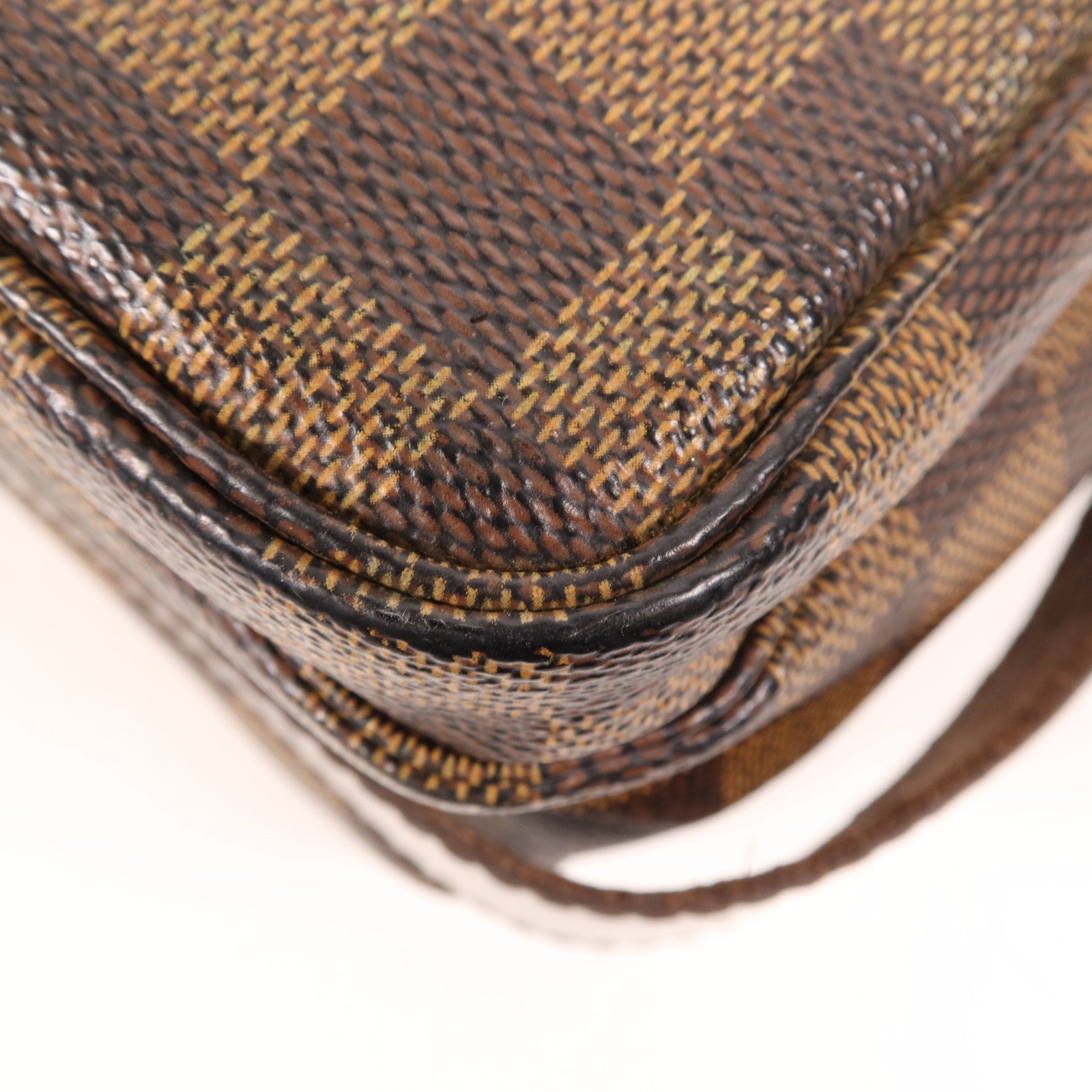 LOUIS VUITTON Damier Naviglio金扣肩背袋