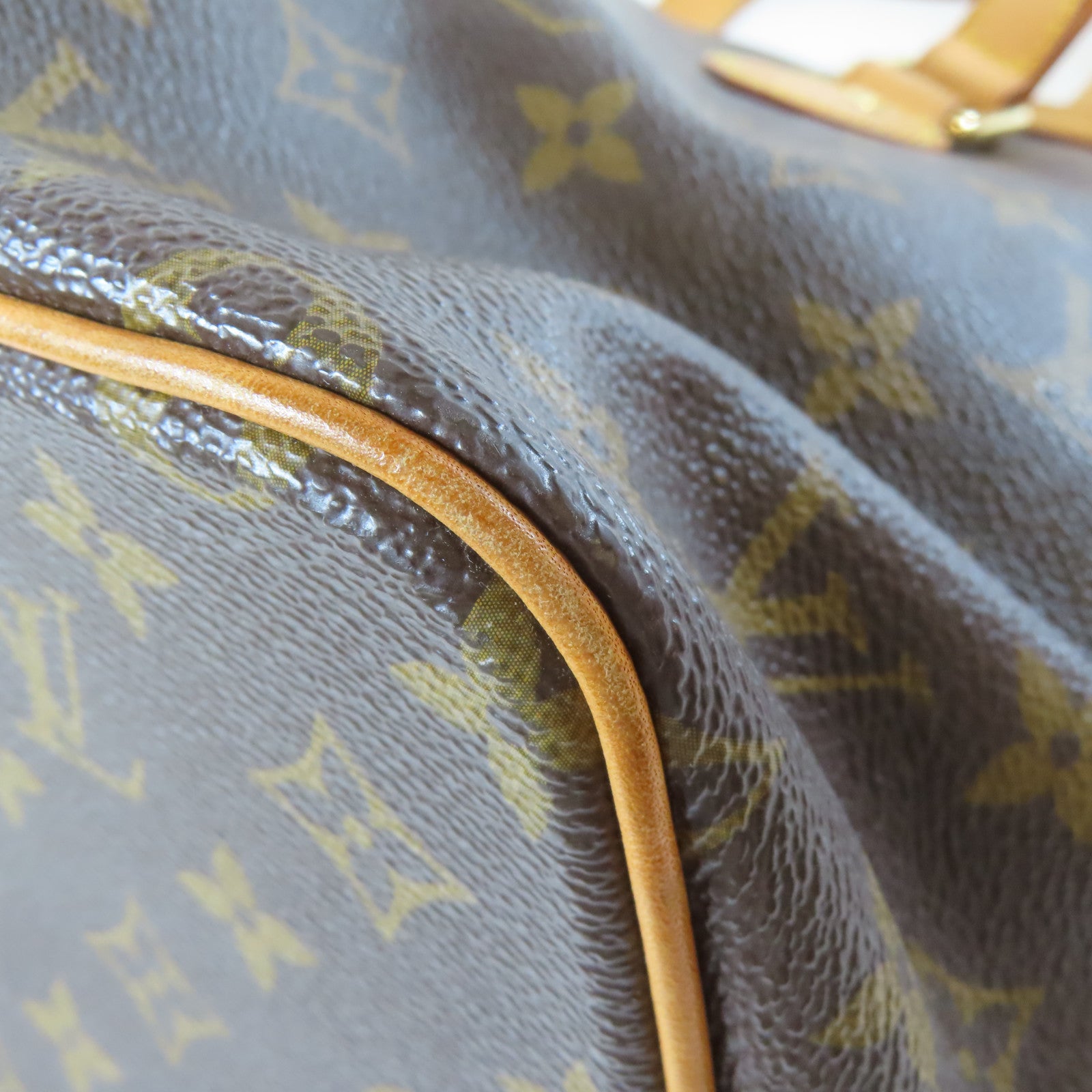 LOUIS VUITTON Monogram Palermo PM金扣手挽肩背兩用袋啡色