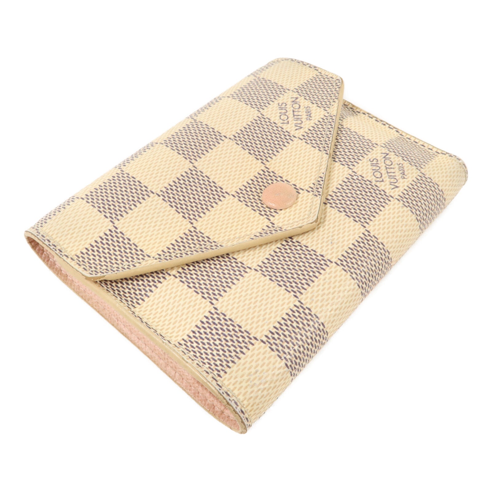 LOUIS VUITTON Damier Azur Victorine Wallet錢包