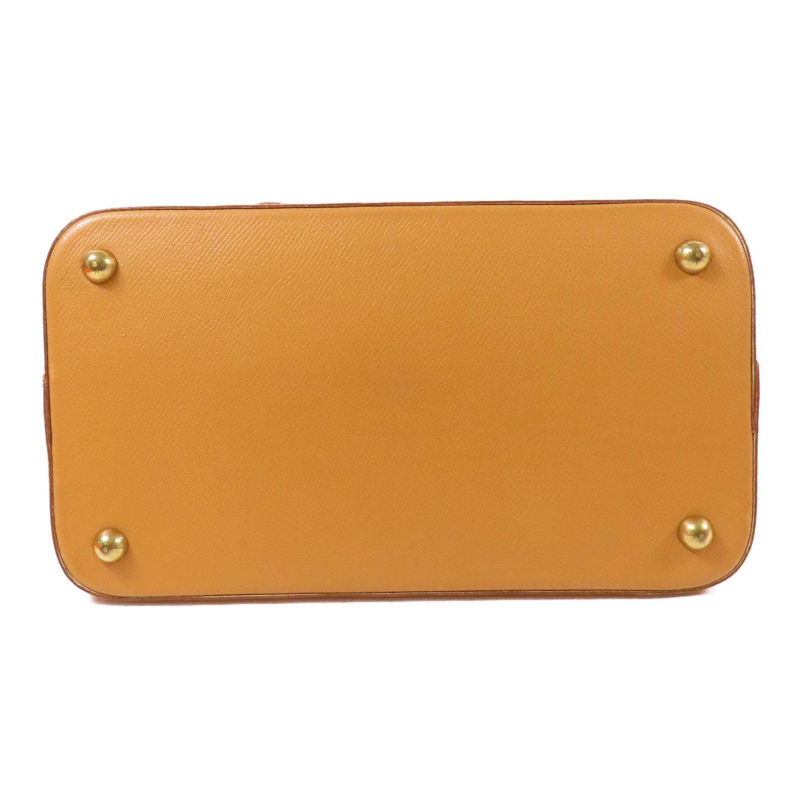 HERMES VGC皮革Sorbonne金扣肩背袋