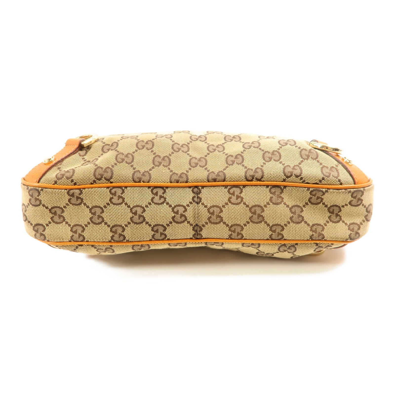 GUCCI 帆布Abbey金扣肩背袋