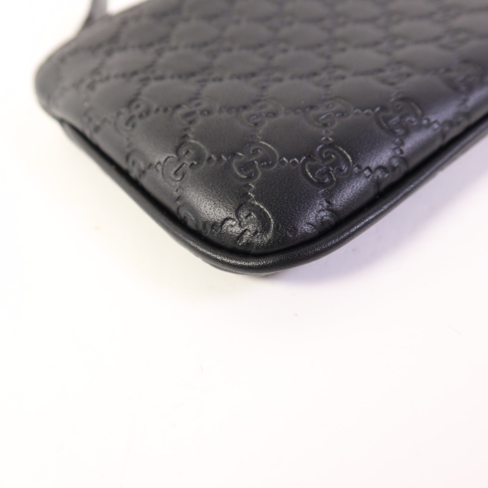 GUCCI 牛皮皮革Key Pouch金扣鎖匙包