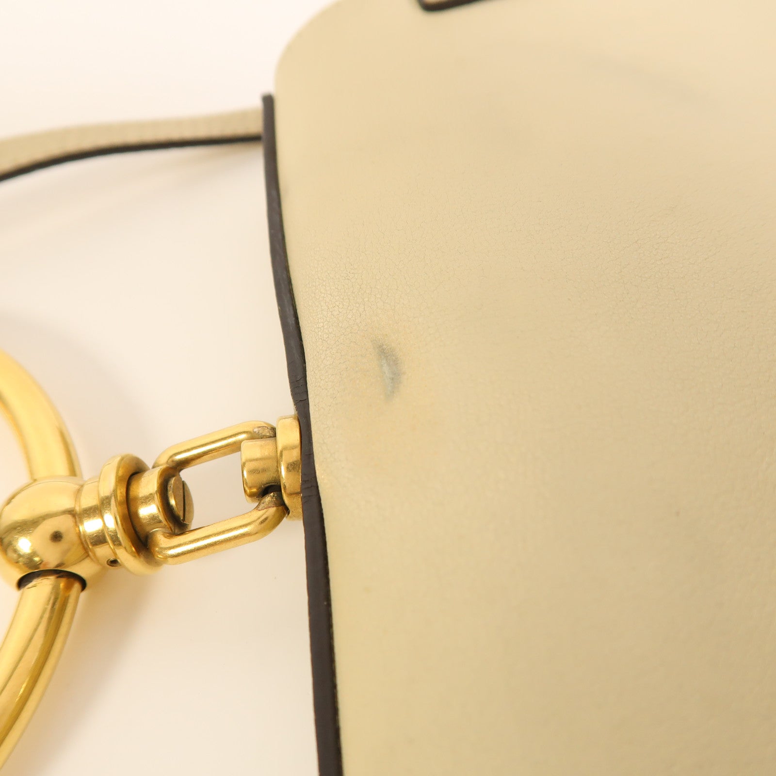 Chloe 牛皮皮革Nile金扣肩背袋