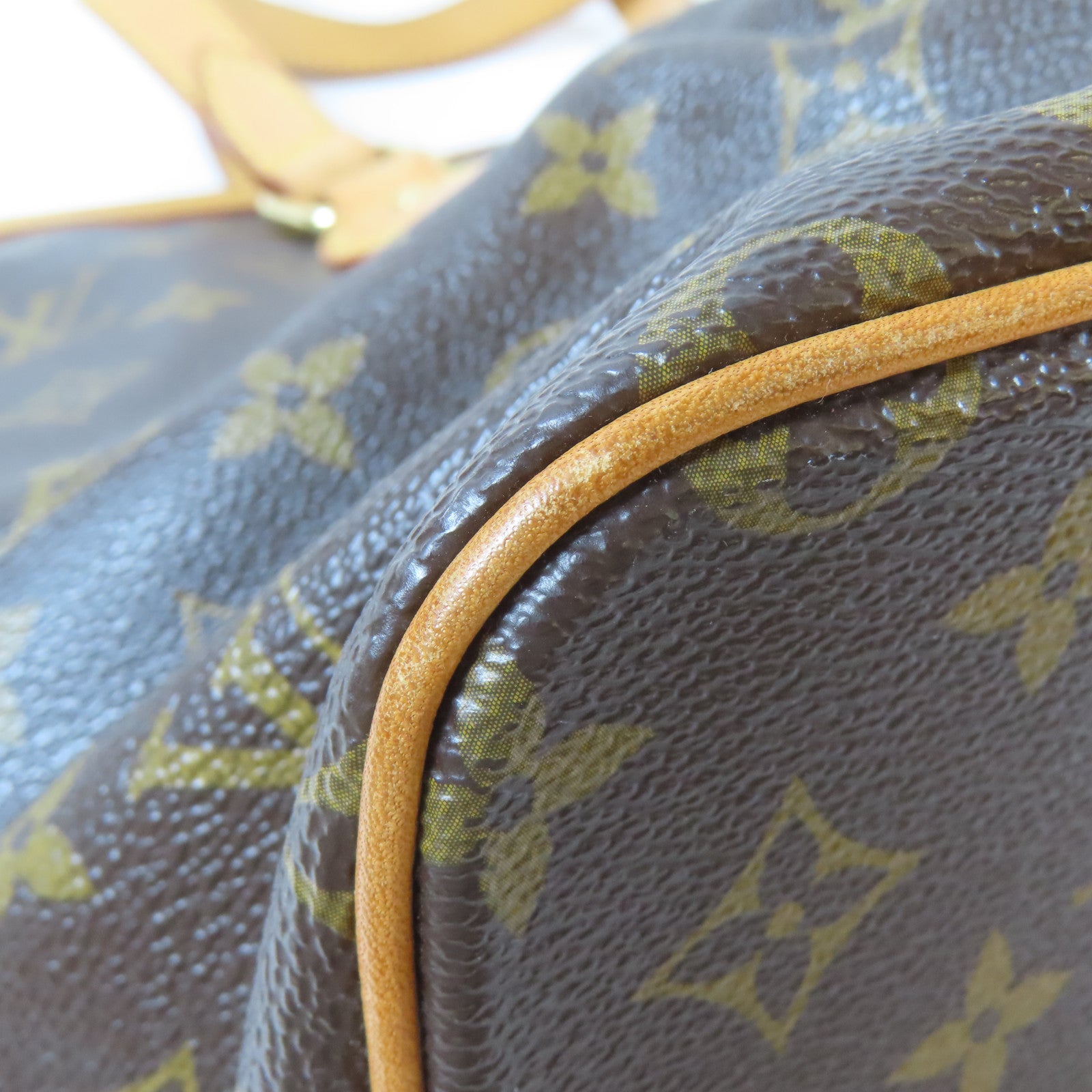 LOUIS VUITTON Monogram Palermo PM金扣手挽肩背兩用袋啡色