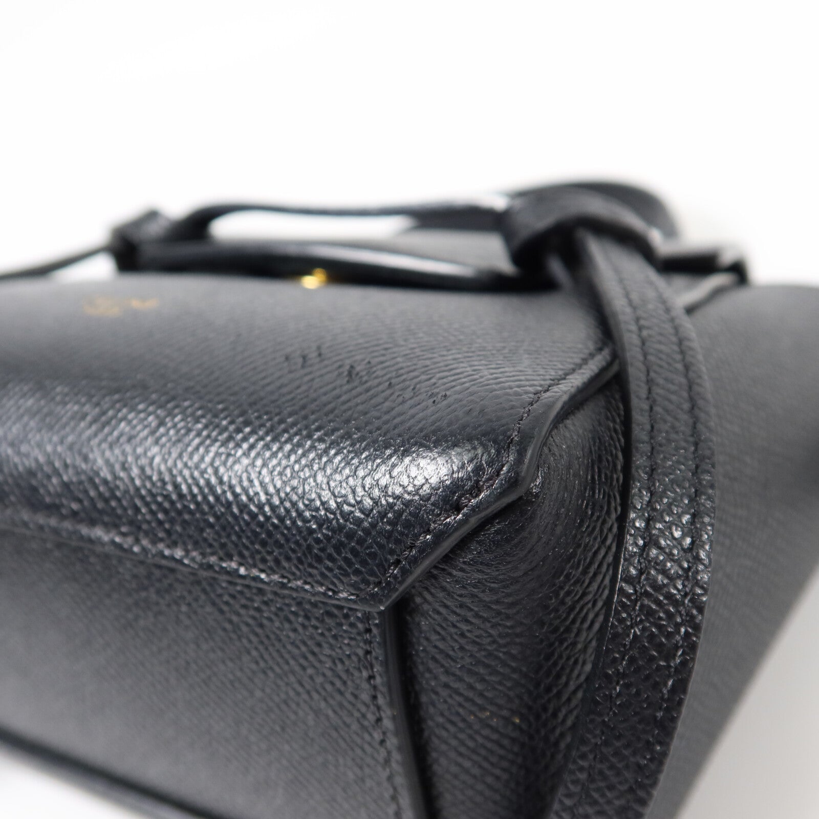 CELINE 牛皮皮革Pico Belt手挽肩背兩用袋