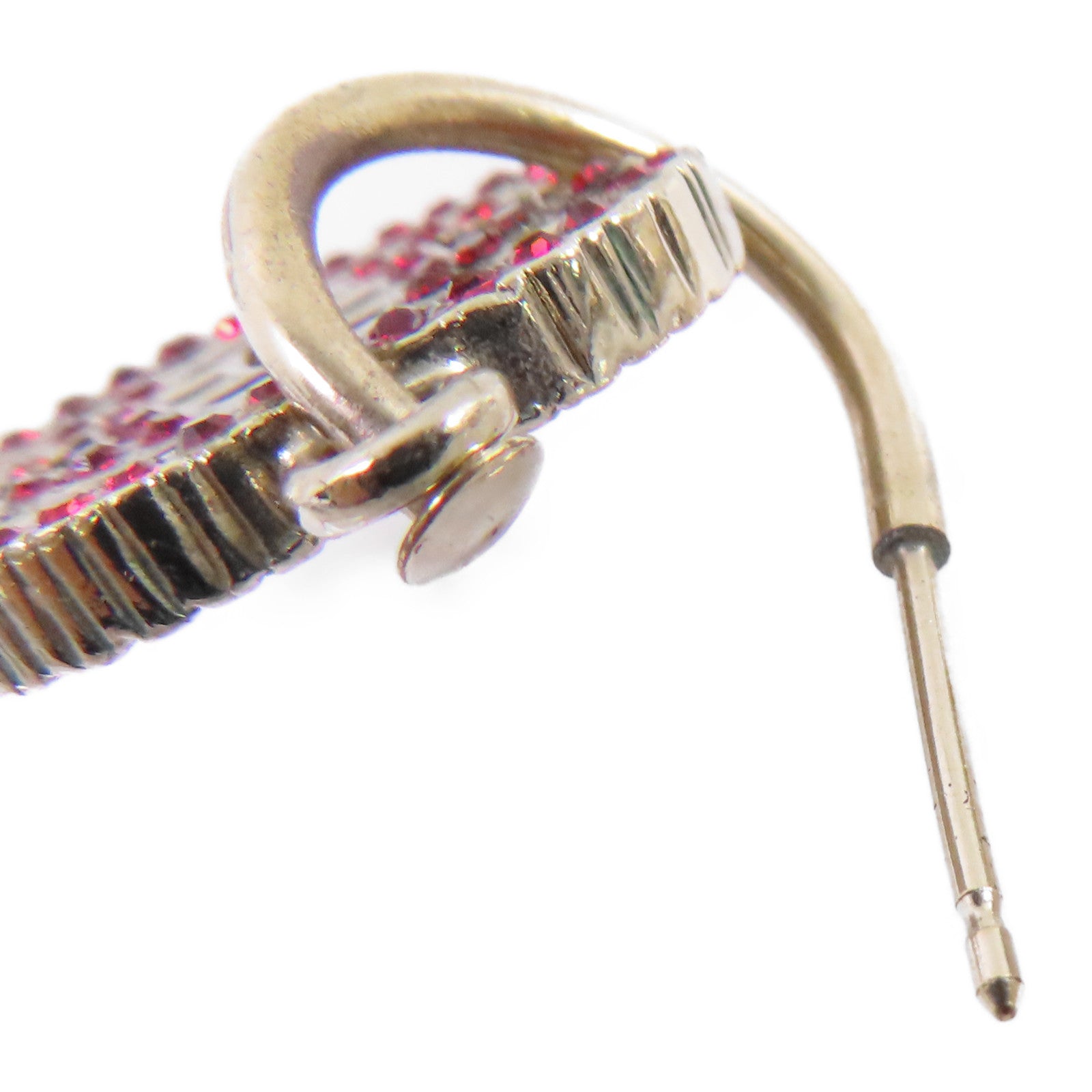 CHANEL 金屬/水鑽Rhinestones CC Earrings耳環