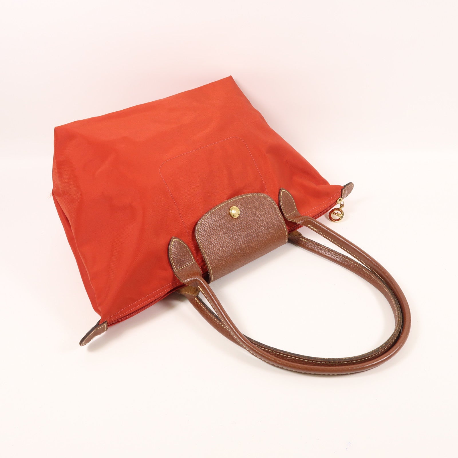 Longchamp 尼龍Tote Bag金扣肩背袋