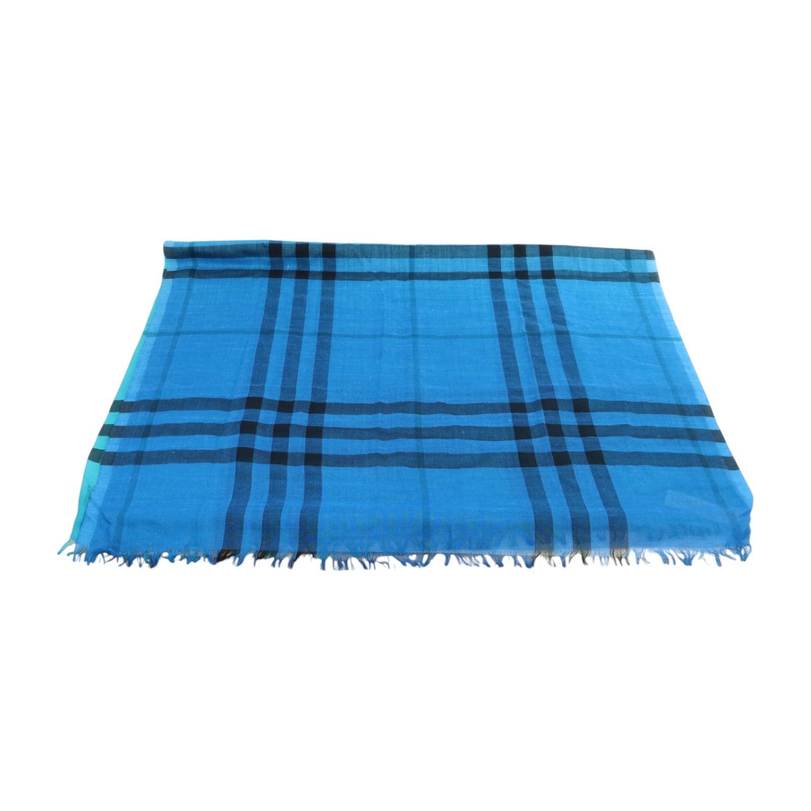 BURBERRY 羊毛/絲質Scarf圍巾