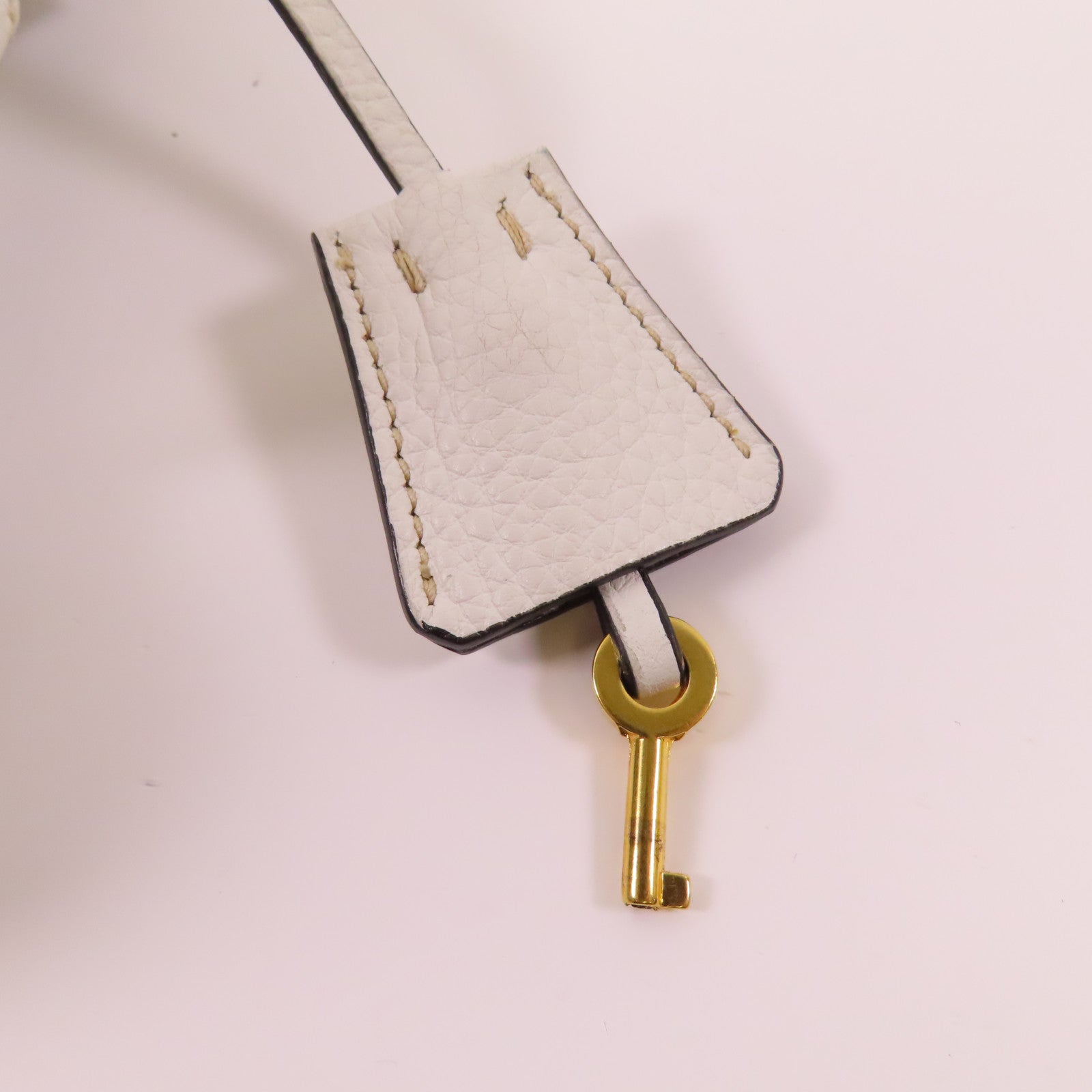 PRADA 牛皮皮革Shoulder Bag金扣手挽肩背兩用袋