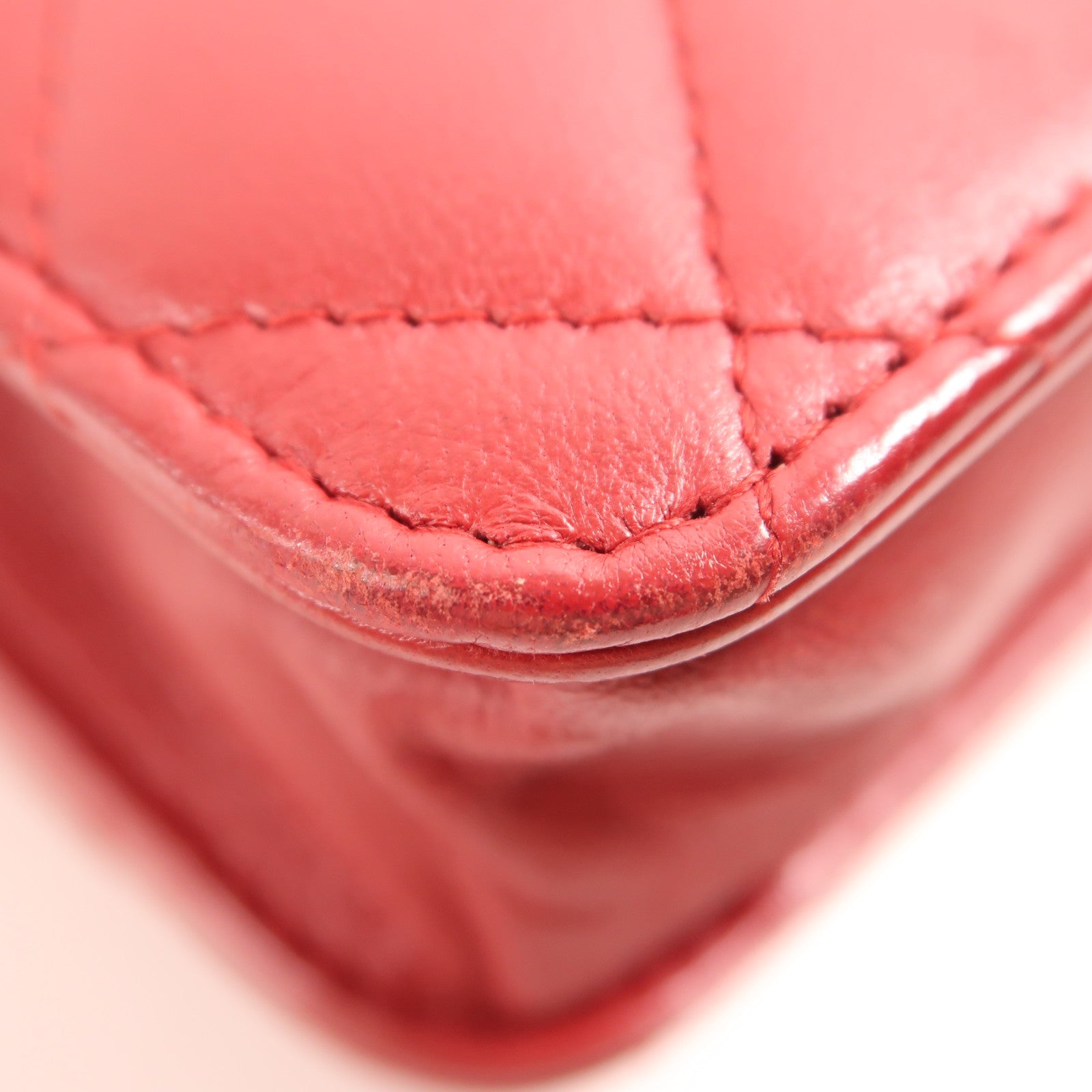 CHANEL 牛皮皮革WOC Wallet On Chain金扣鏈帶肩背袋